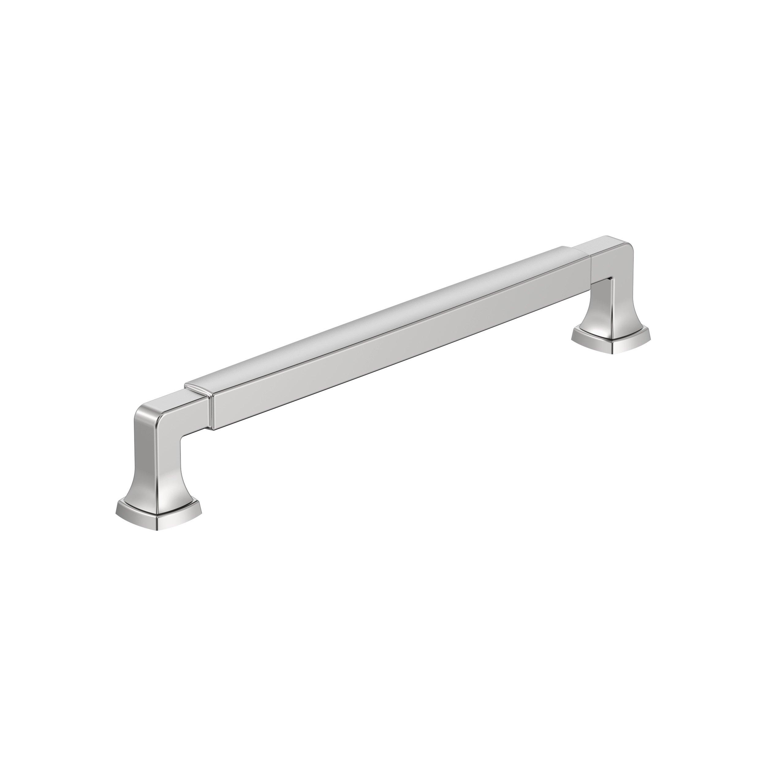 Stature 7-9/16 in. Center-to-Center Polished Chrome Cabinet Pull