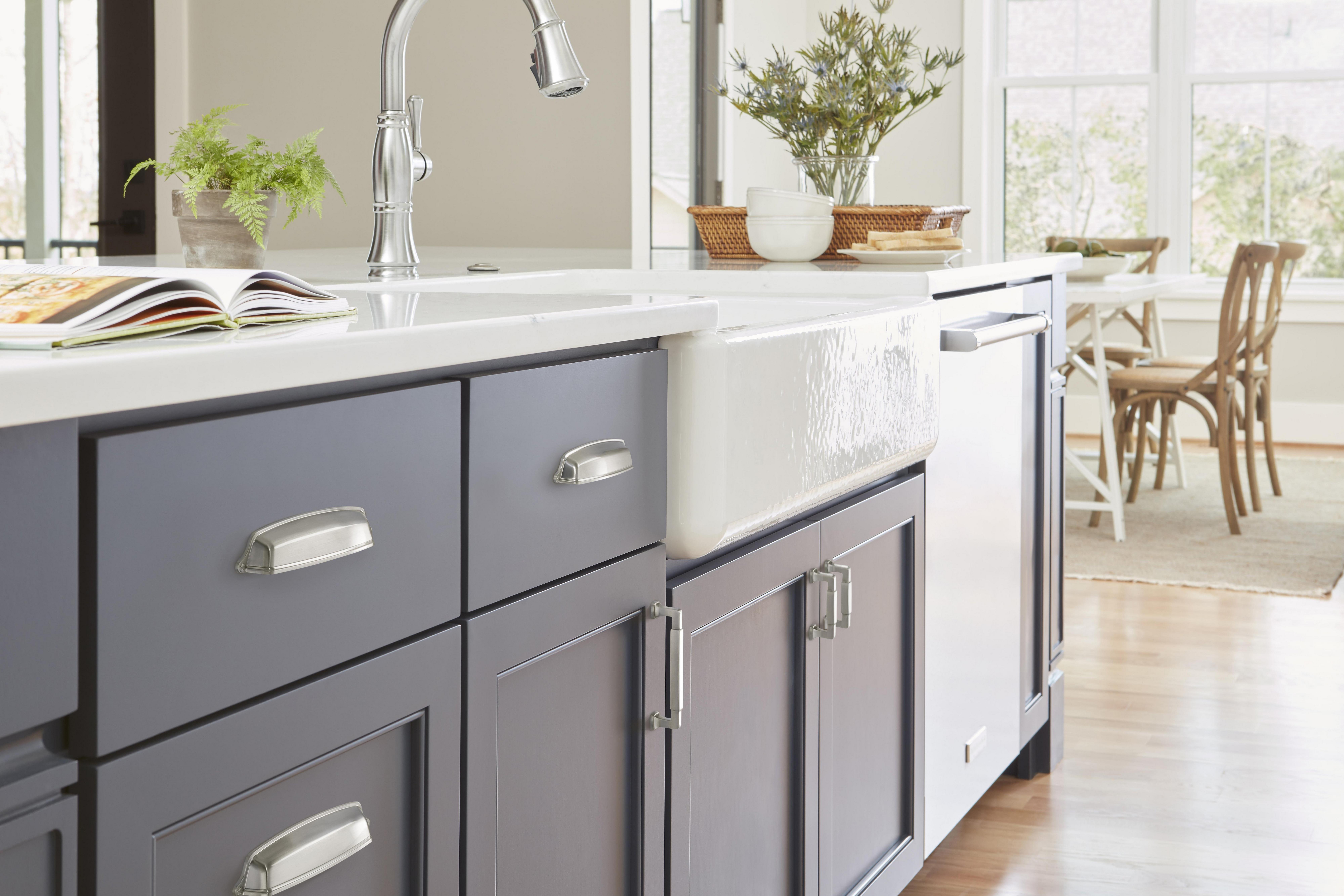 Stature 5-1/16 in. Center-to-Center Satin Nickel Cabinet Pull