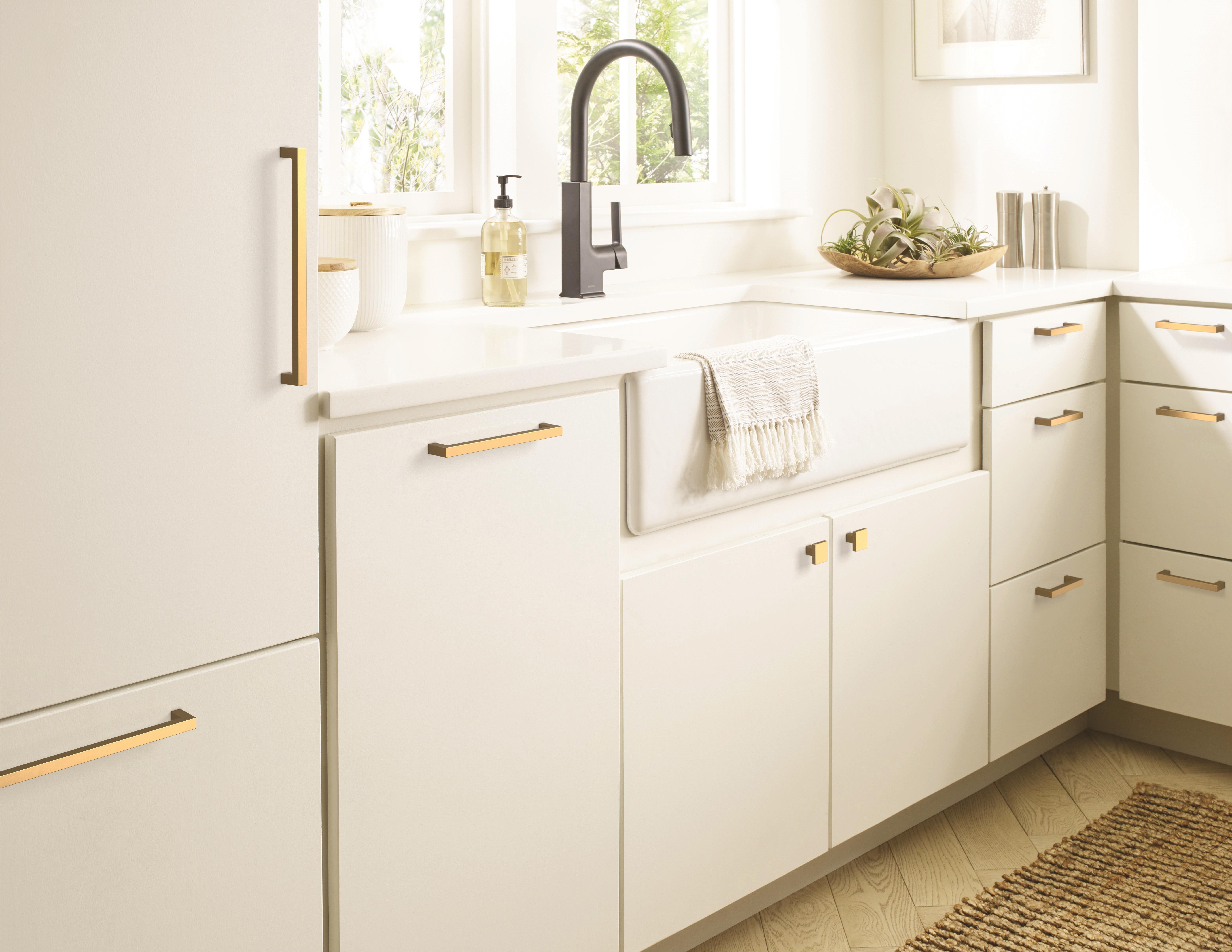 Monument 6-5/16 in. Center-to-Center Champagne Bronze Cabinet Pull