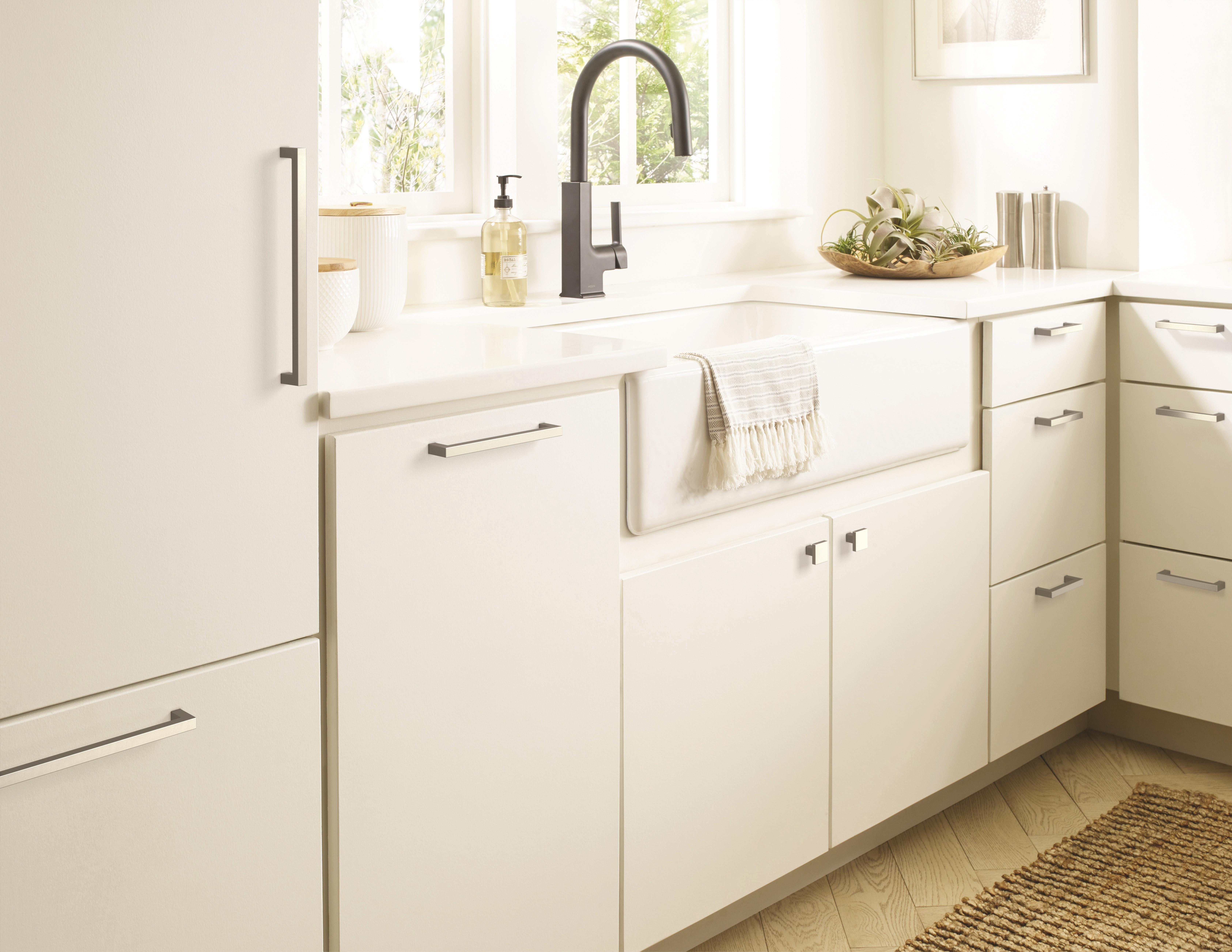 Monument 1-3/16 in. Satin Nickel Cabinet Knob