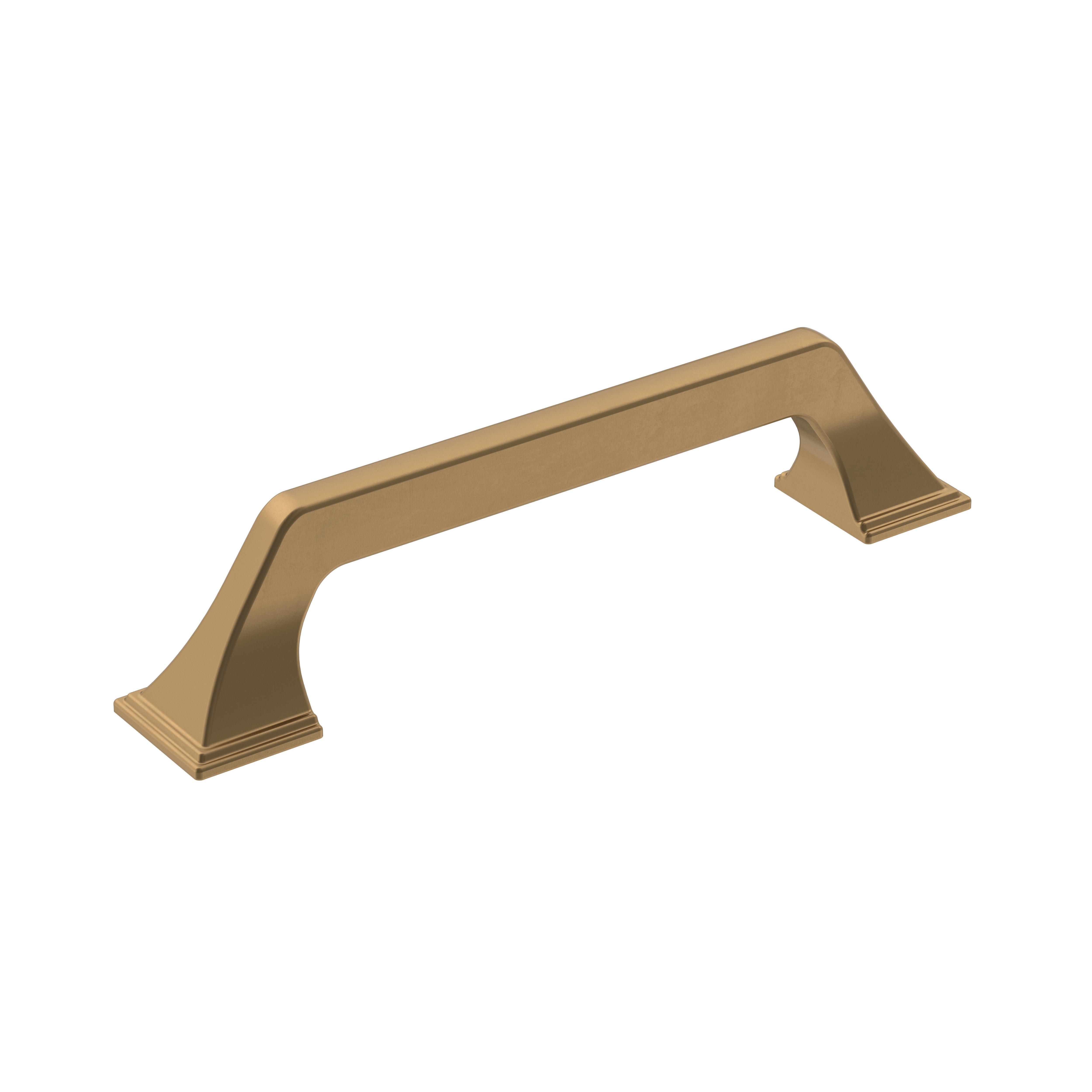 Exceed 5-1/16 in. Center-to-Center Champagne Bronze Cabinet Pull