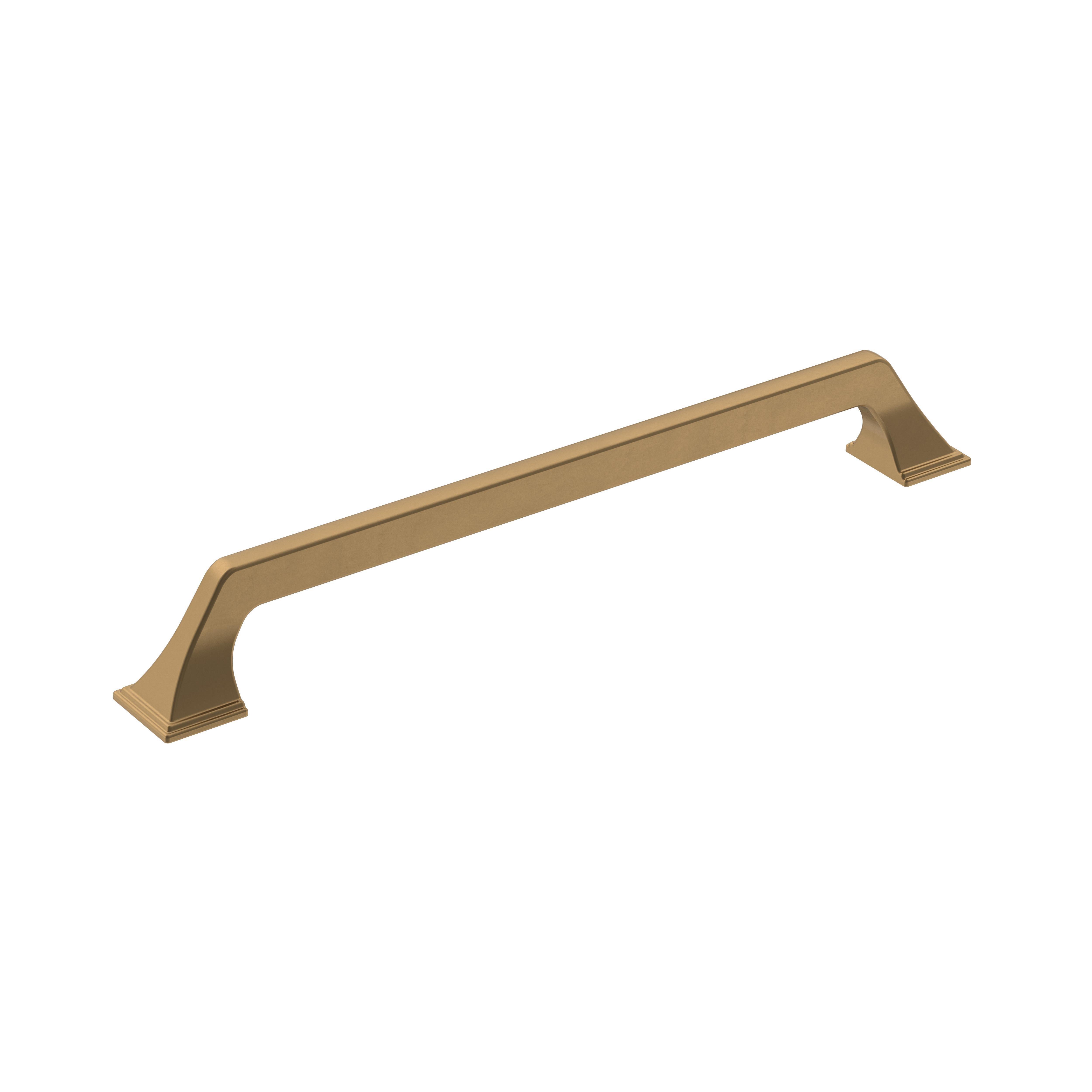 Exceed 8-13/16 in. Center-to-Center Champagne Bronze Cabinet Pull