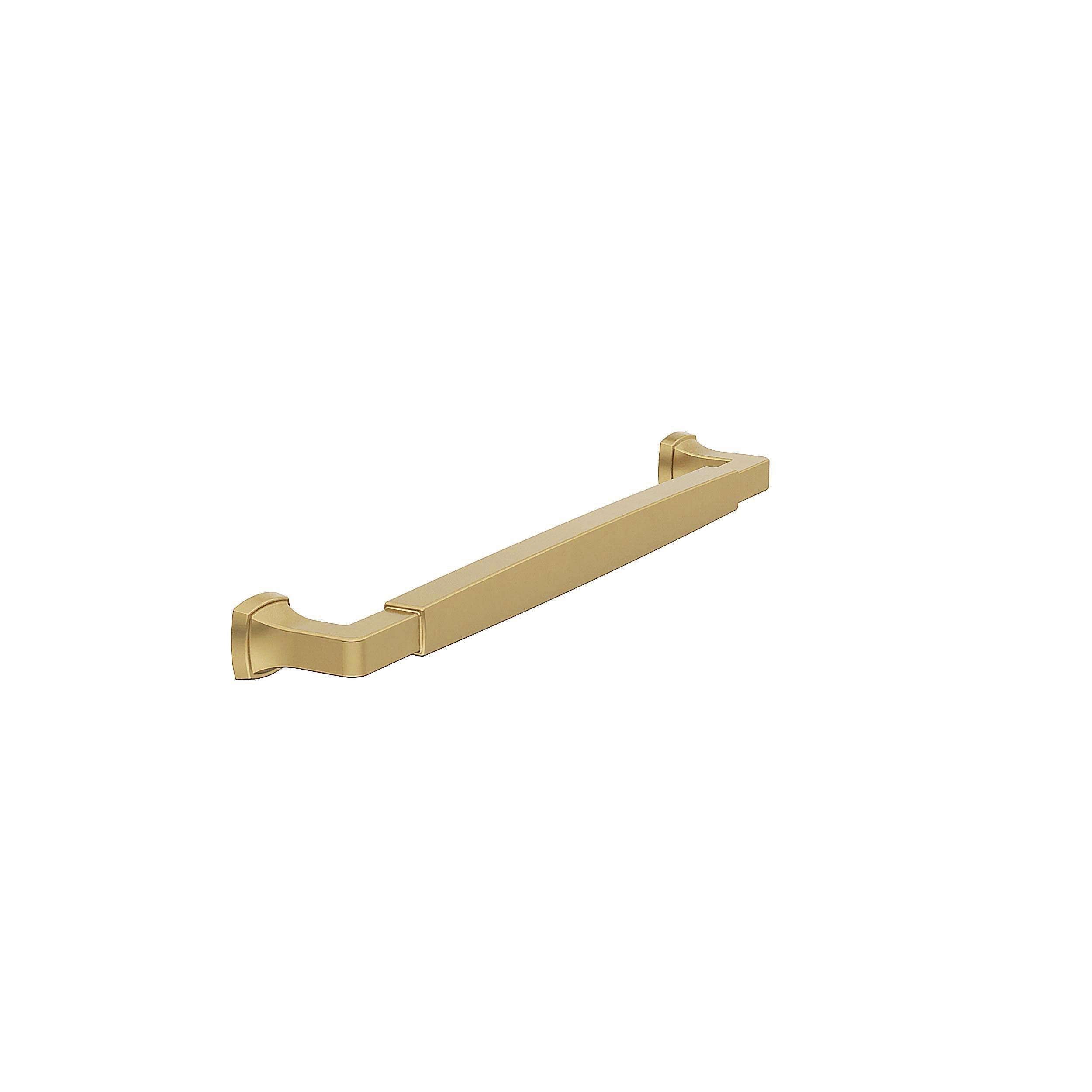 Stature 8-13/16 in. Center-to-Center Champagne Bronze Cabinet Pull