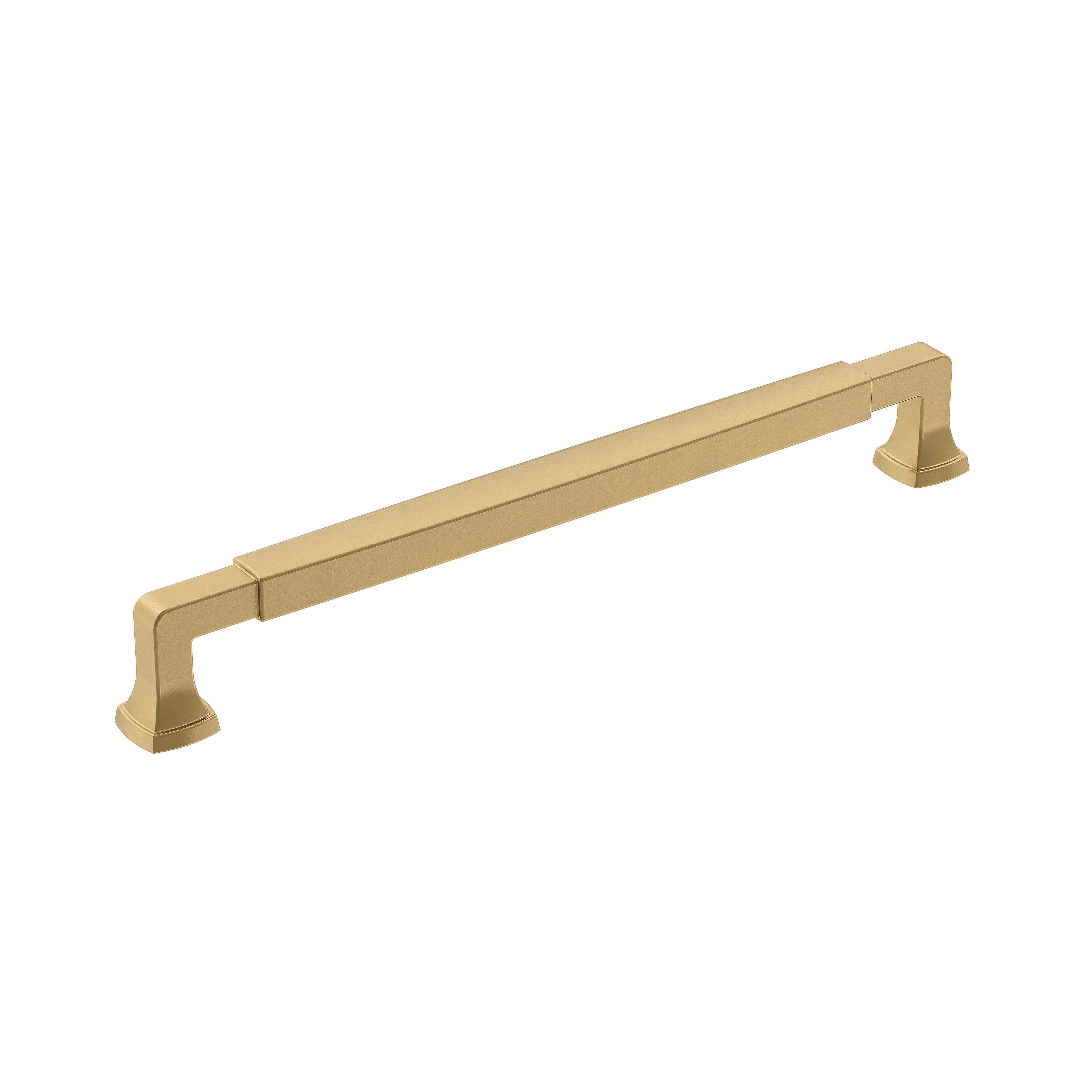 Stature 8-13/16 in. Center-to-Center Champagne Bronze Cabinet Pull