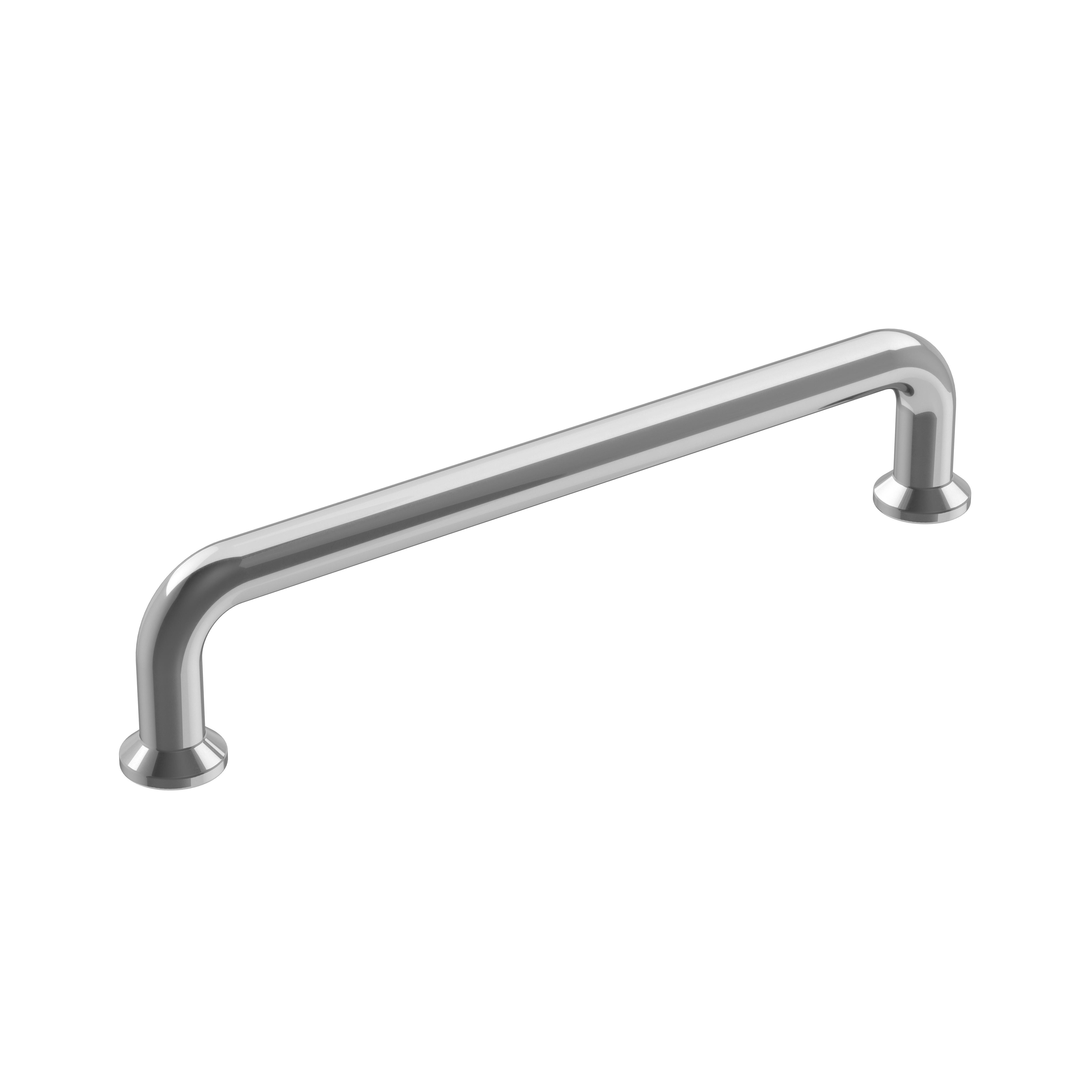 Factor 5-1/16 in. Center-to-Center Polished Chrome Cabinet Pull