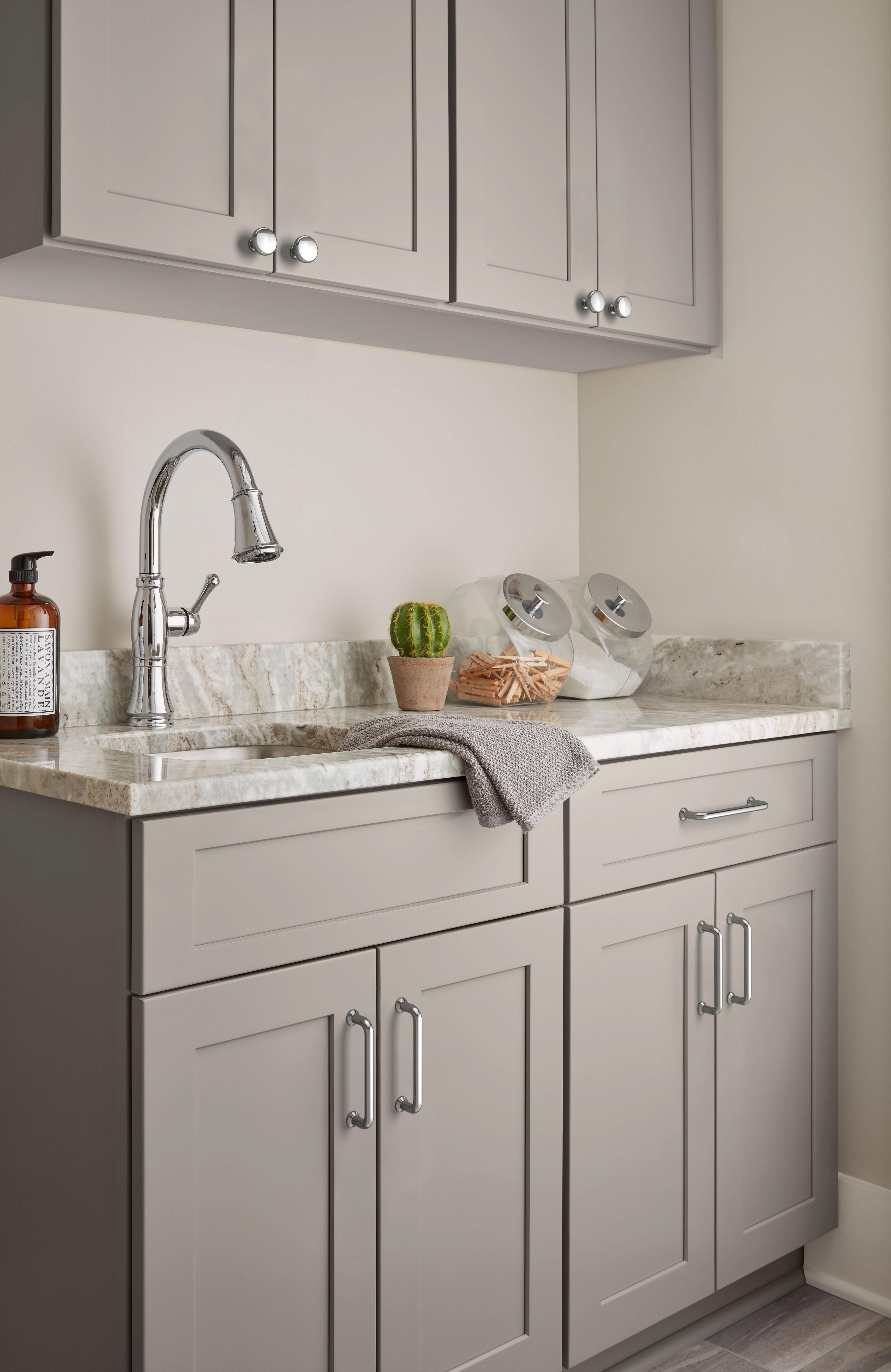 Factor 5-1/16 in. Center-to-Center Polished Chrome Cabinet Pull