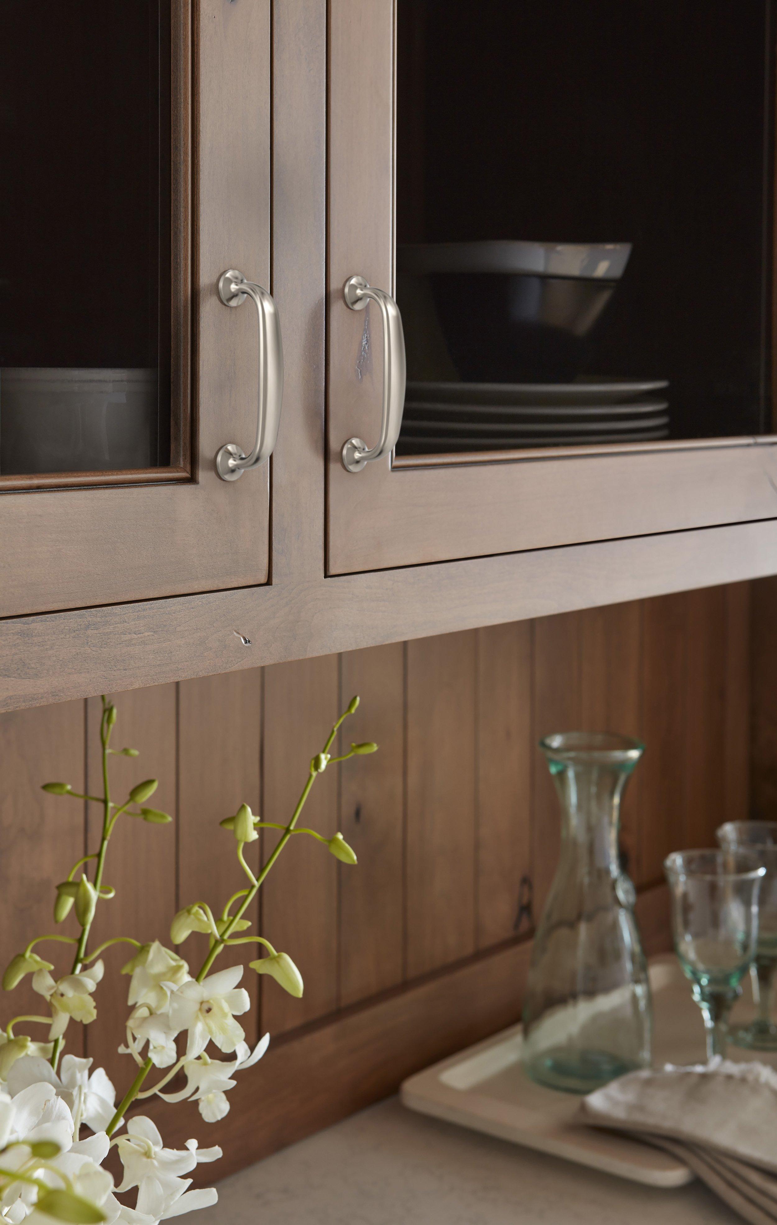 Renown 3 in. Center-to-Center Satin Nickel Cabinet Pull
