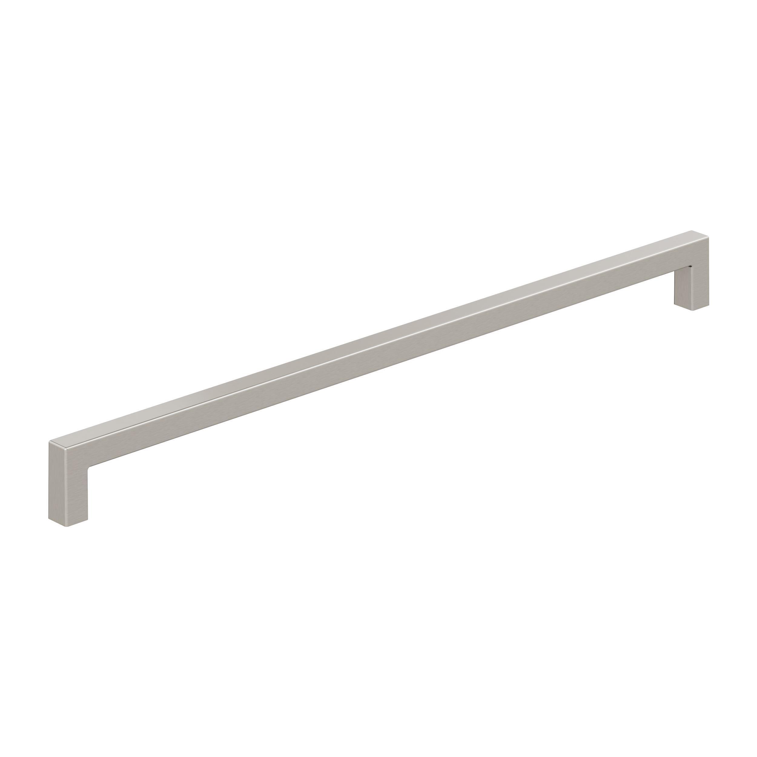 Monument 3 in. Center-to-Center Satin Nickel Cabinet Pull