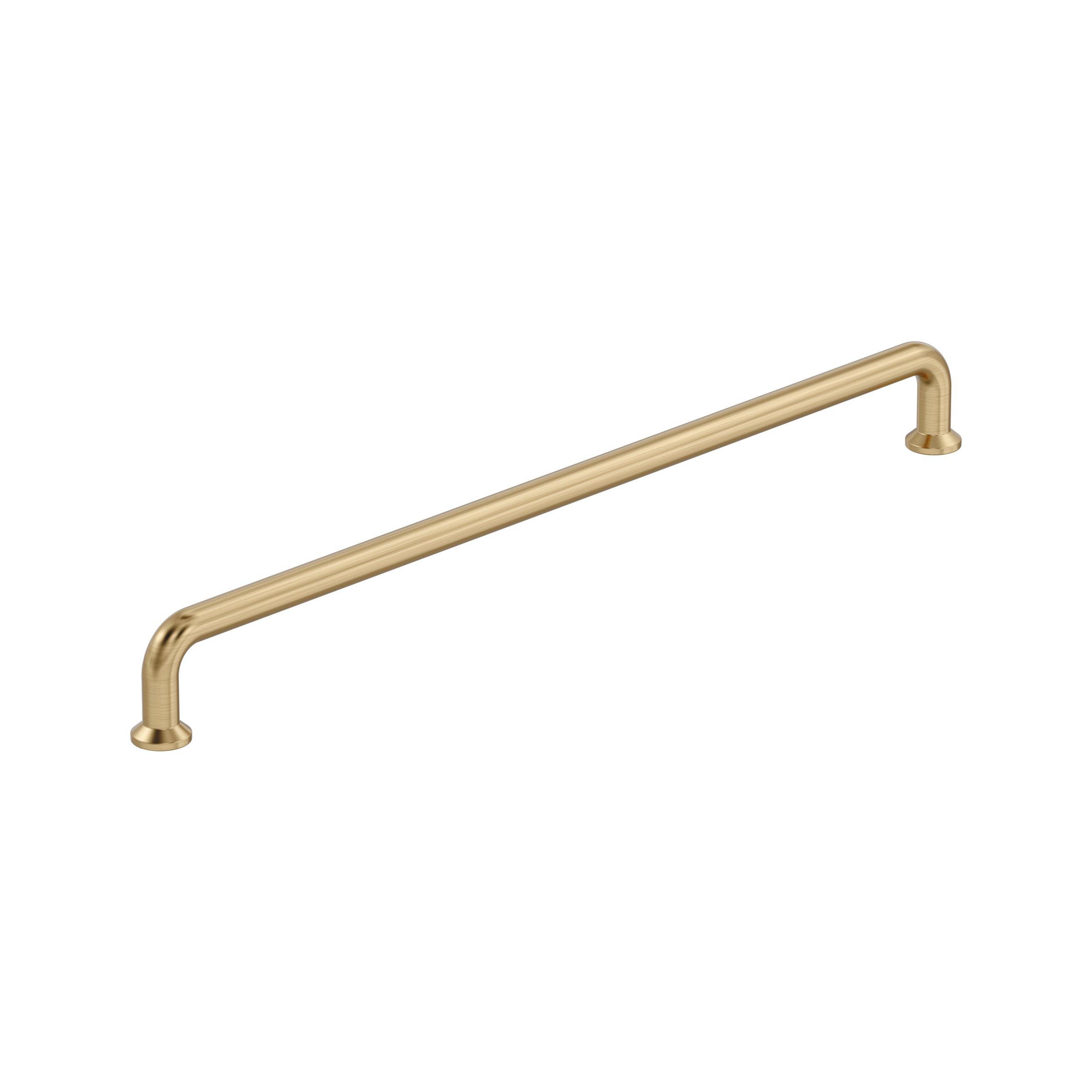 Factor 12-5/8 in. Center-to-Center Champagne Bronze Cabinet Pull