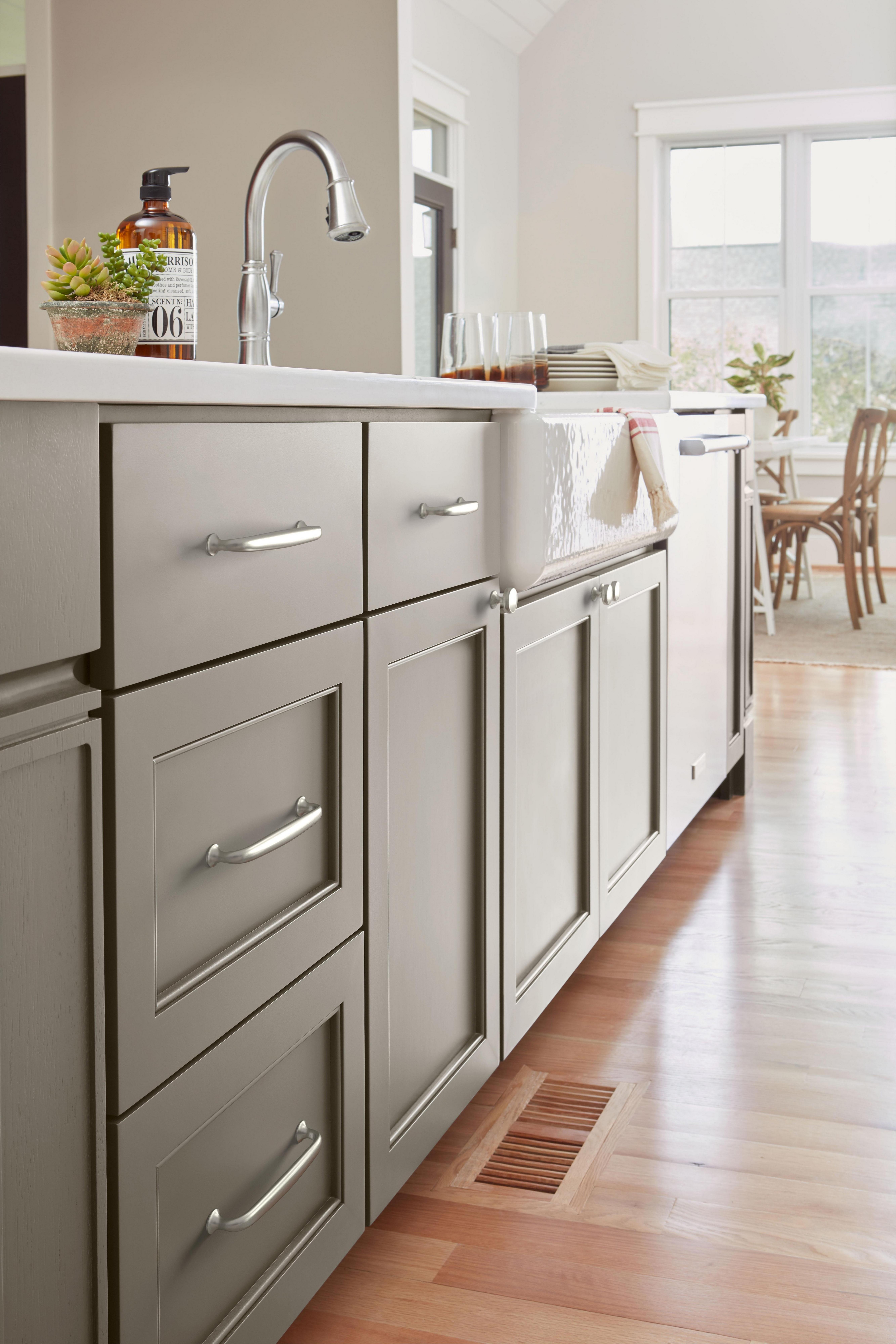 Renown 3-3/4 in. Center-to-Center Satin Nickel Cabinet Pull