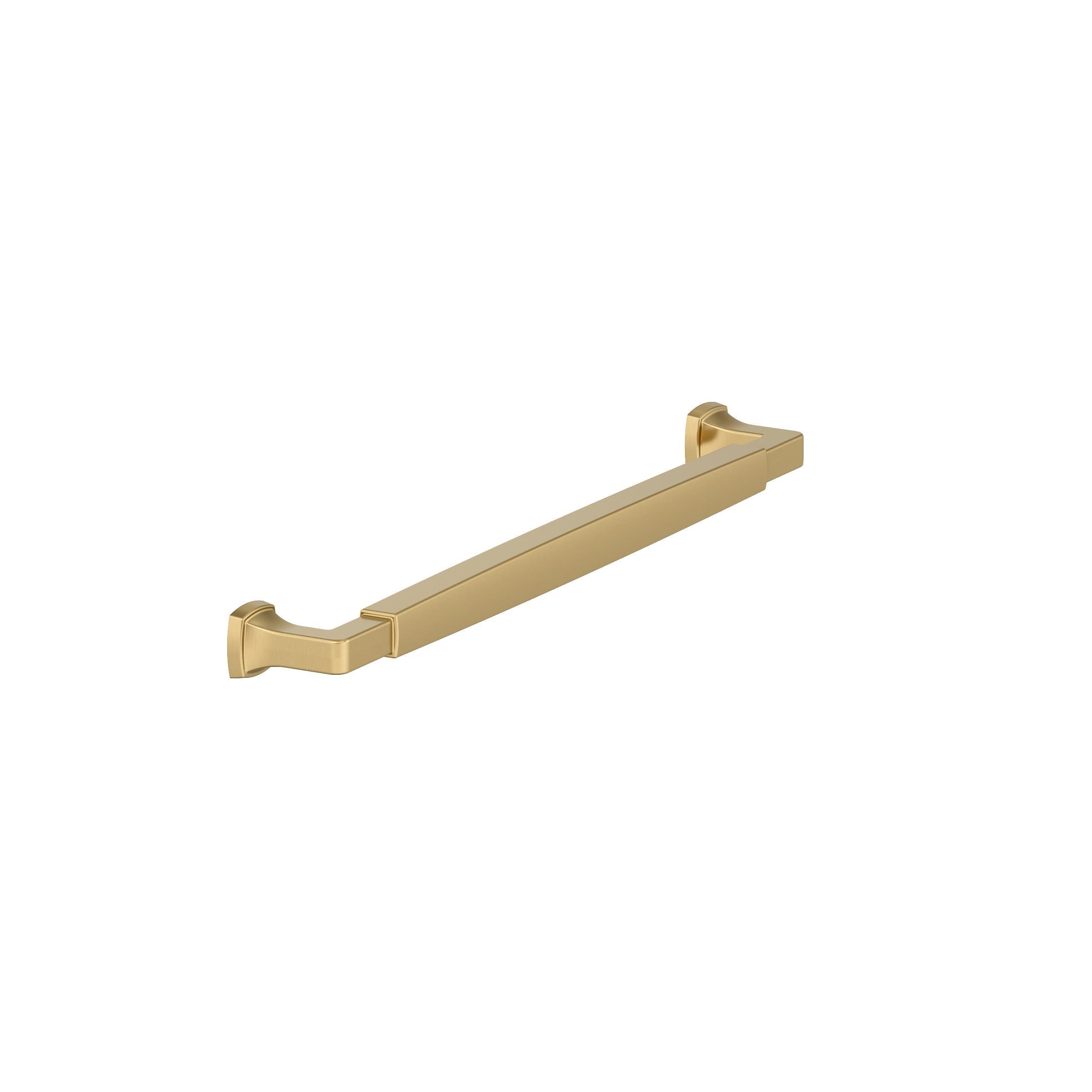 Stature 10-1/16 in. Center-to-Center Champagne Bronze Cabinet Pull