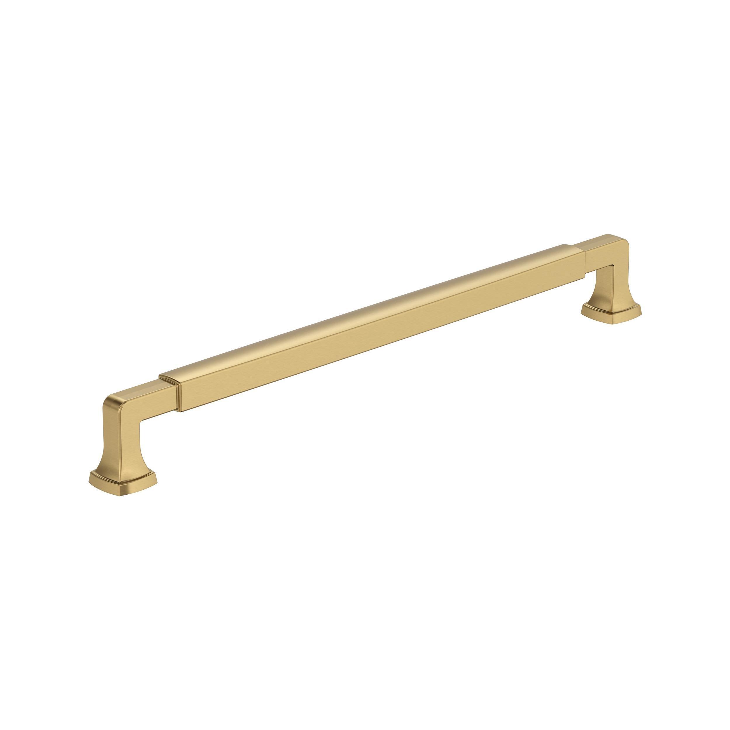 Stature 10-1/16 in. Center-to-Center Champagne Bronze Cabinet Pull