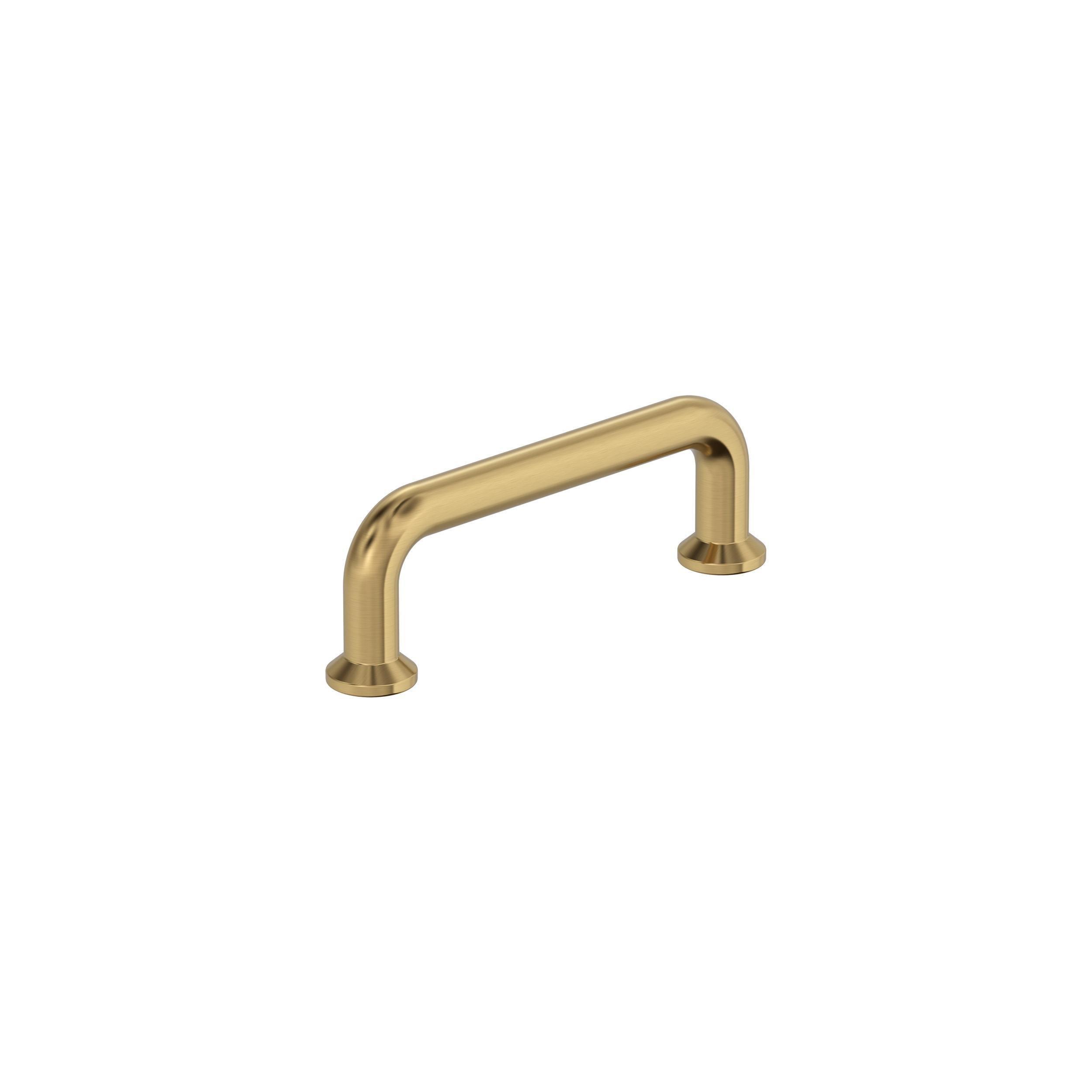 Factor 3 in. Center-to-Center Champagne Bronze Cabinet Pull