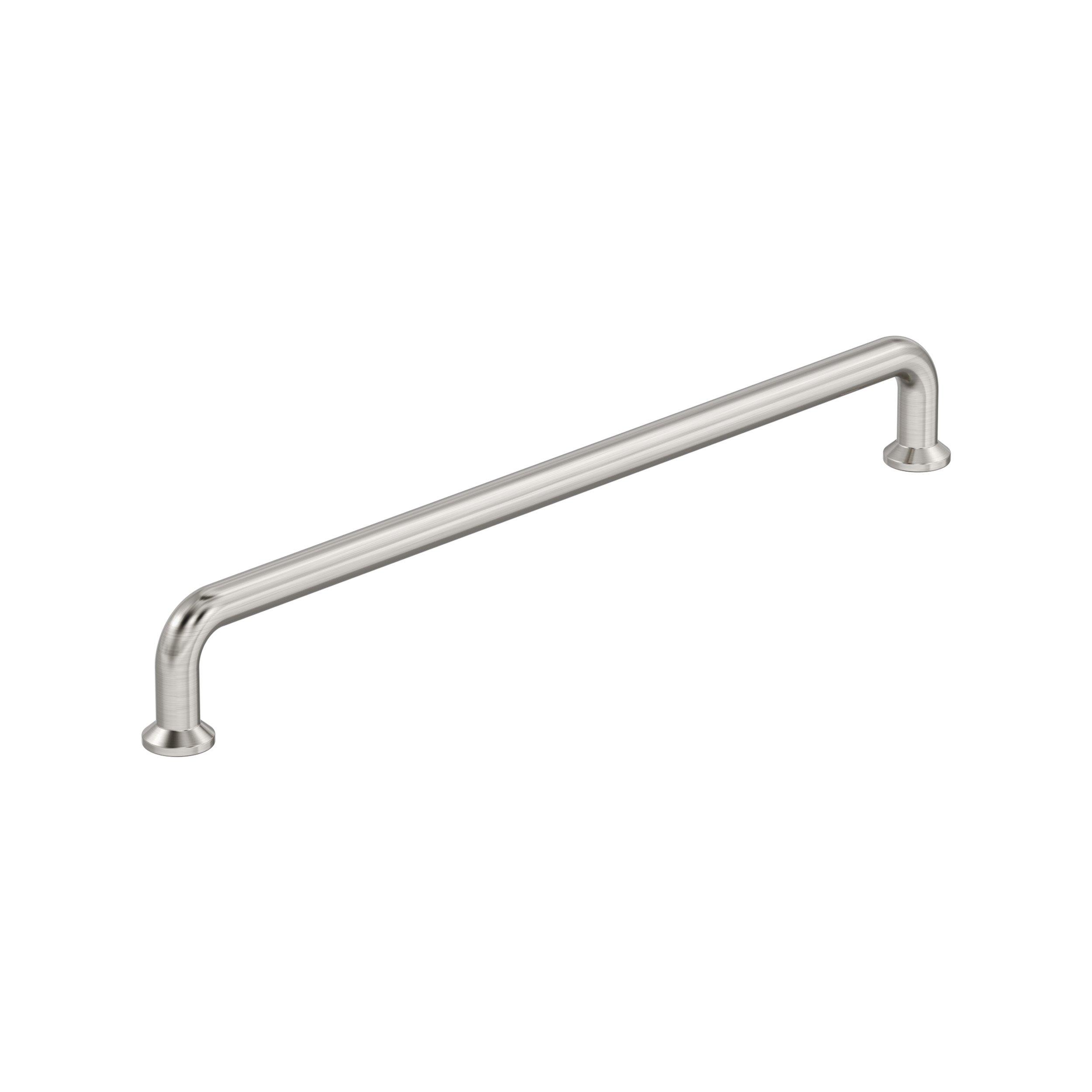Factor 10-1/16 in. Center-to-Center Satin Nickel Cabinet Pull