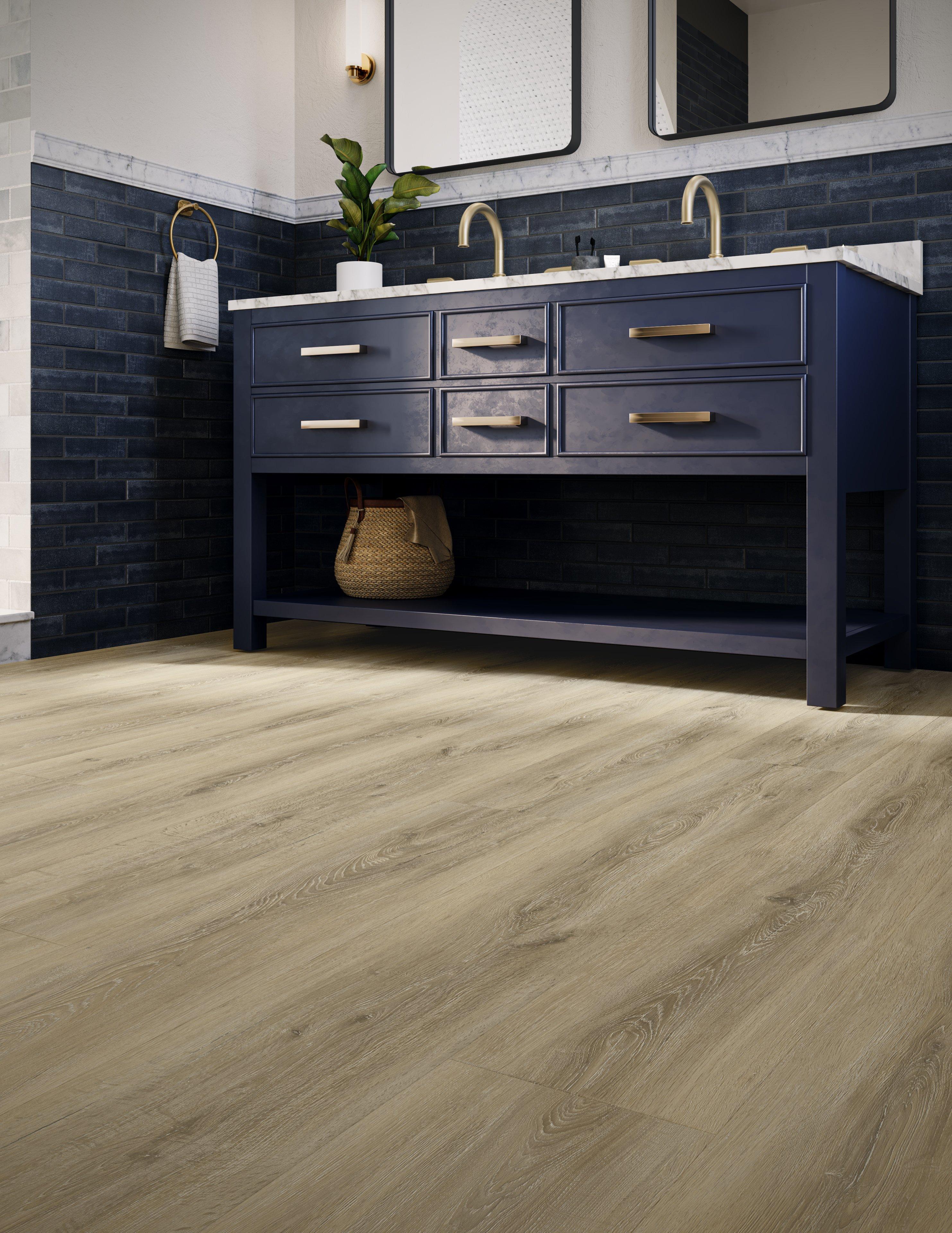 Chastain Creek Waterproof Rigid Core Luxury Vinyl Plank - Cork Pad