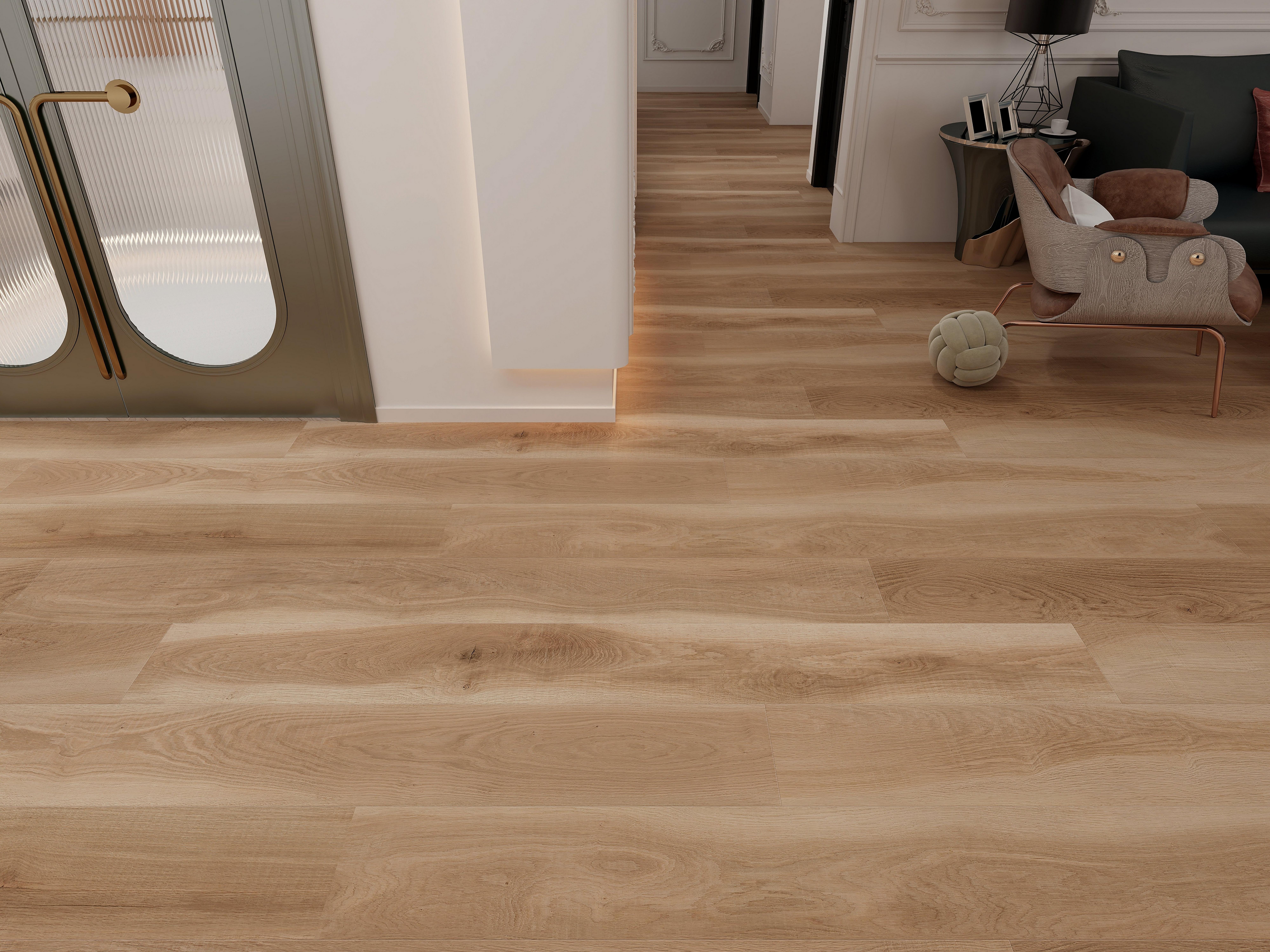 Hazelwood Waterproof Rigid Core Luxury Vinyl Plank - Cork Pad