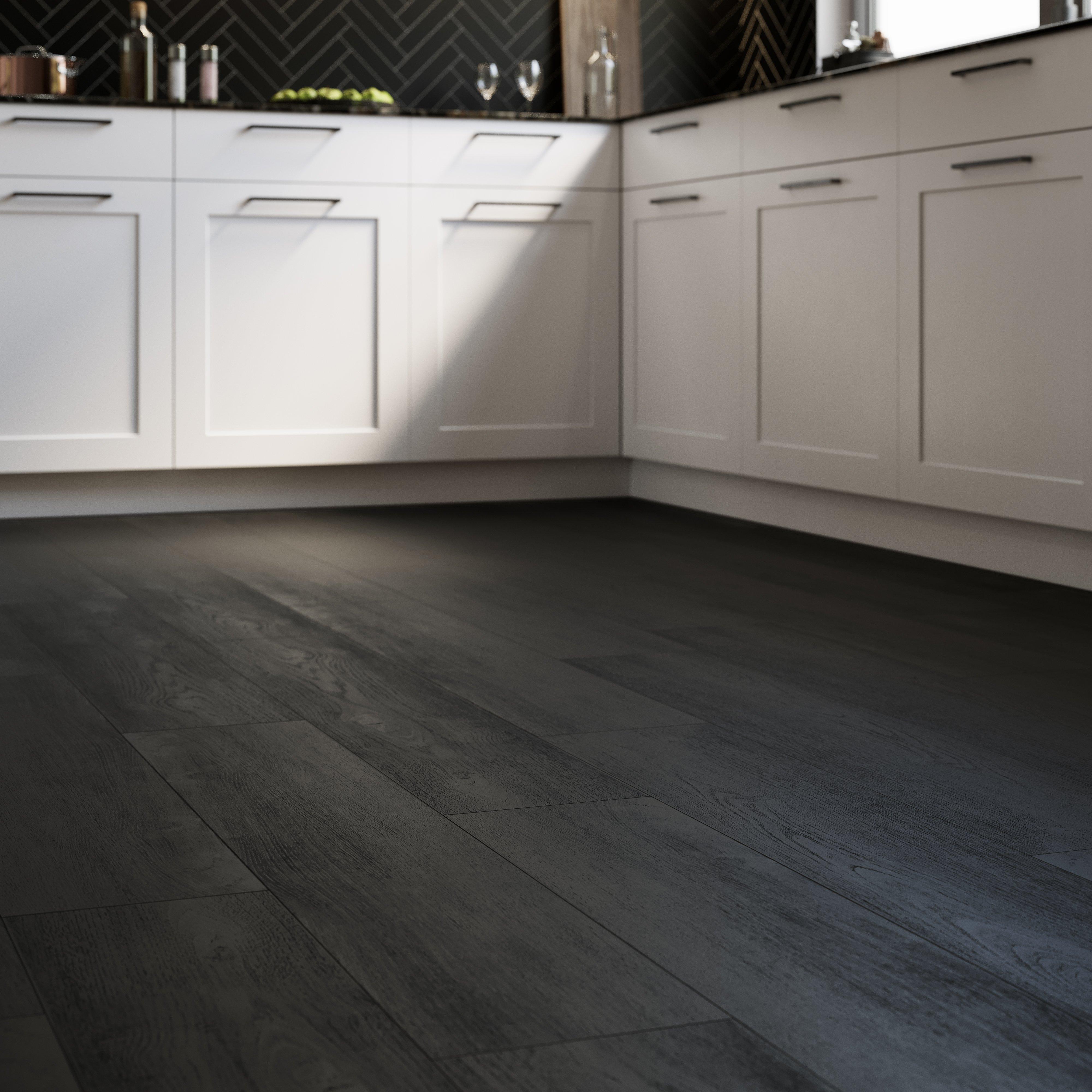 Delphia Waterproof Rigid Core Luxury Vinyl Plank - Cork Pad