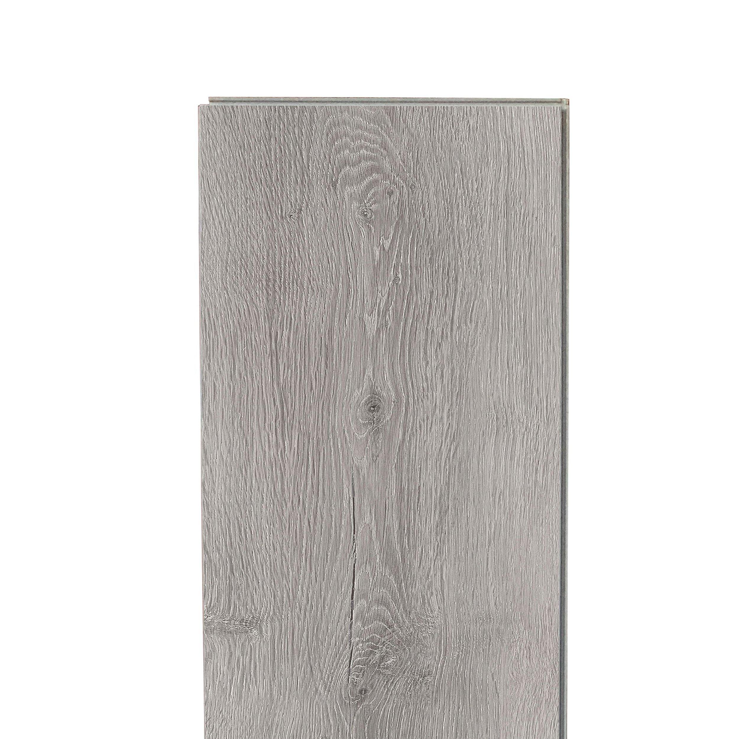 Earl Gray Waterproof Rigid Core Luxury Vinyl Plank - Cork Pad