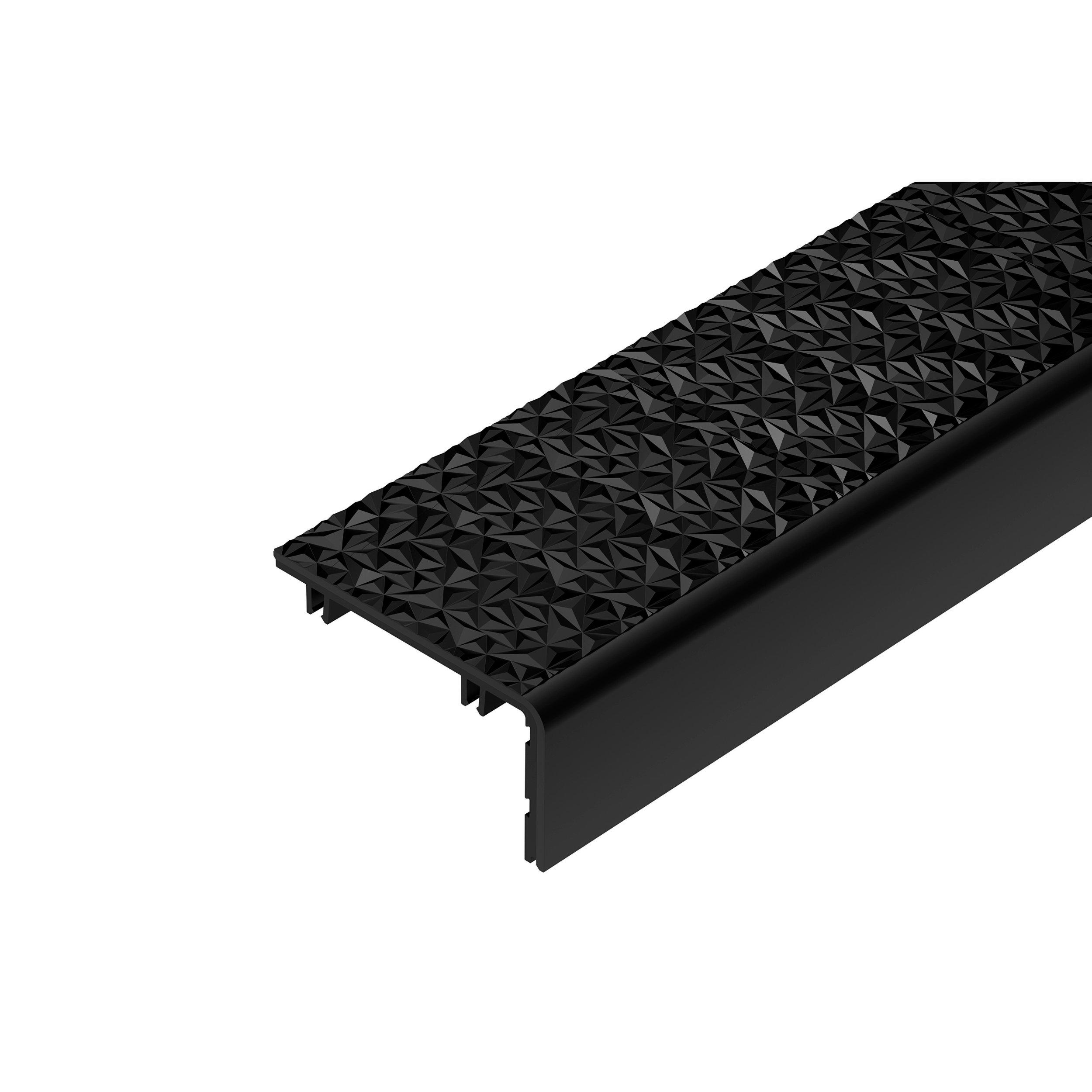 Schluter Trep-V 2-3/8in. Black Insert 6ft.7in.