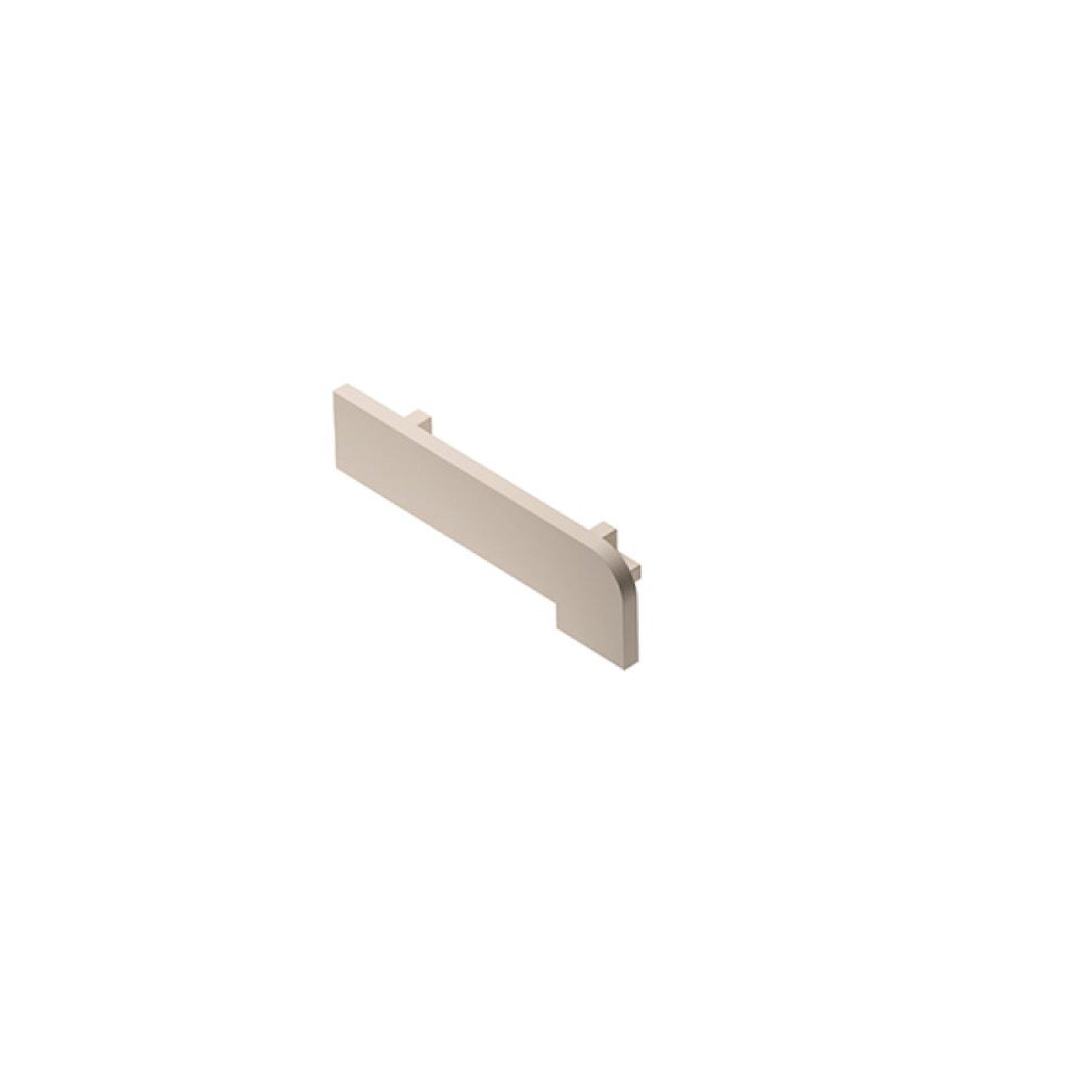 Schluter Trep-V 1-21/32in. Sand Pebble End Cap