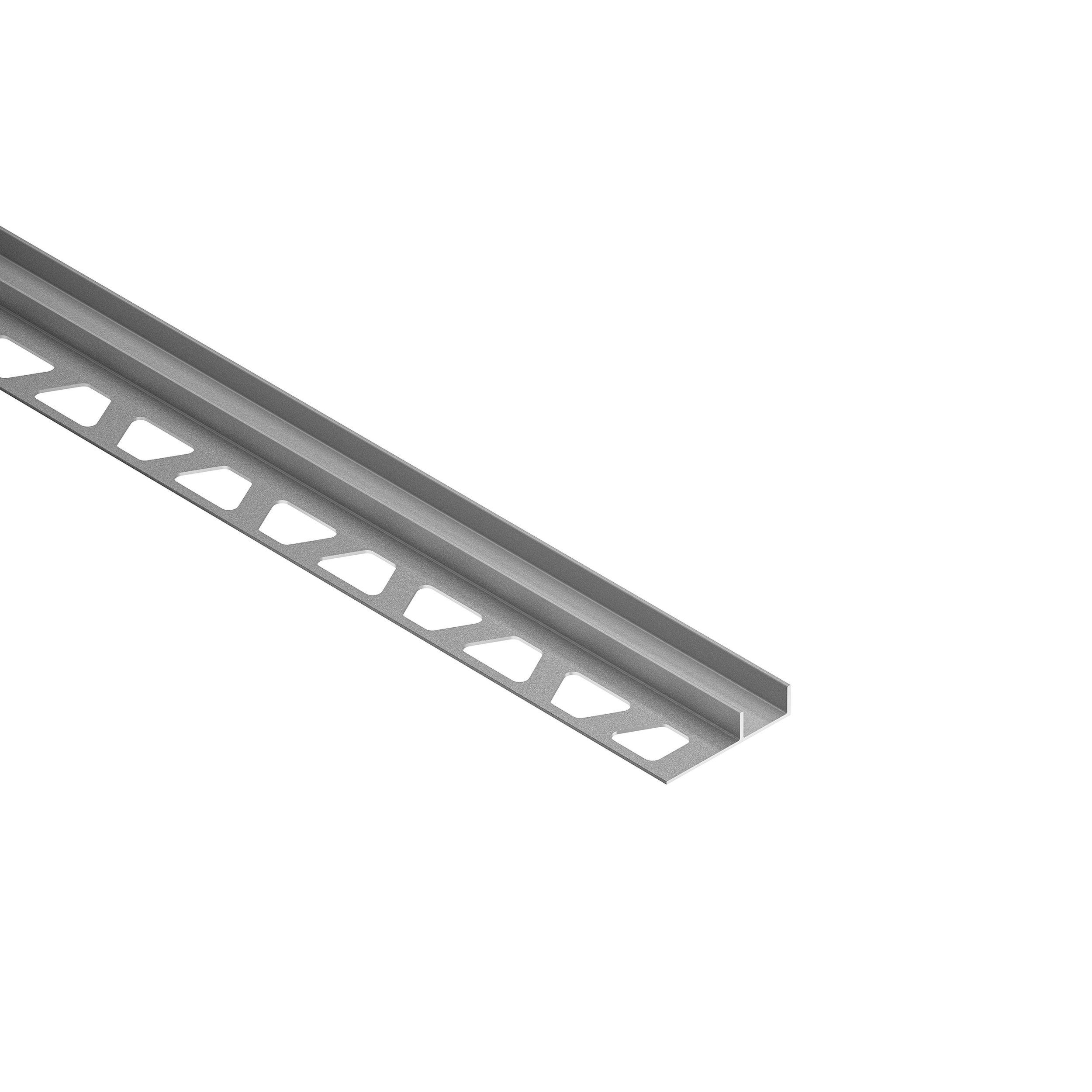 Schluter Deco-SG 5/16in. Aluminum Pewter 15mm