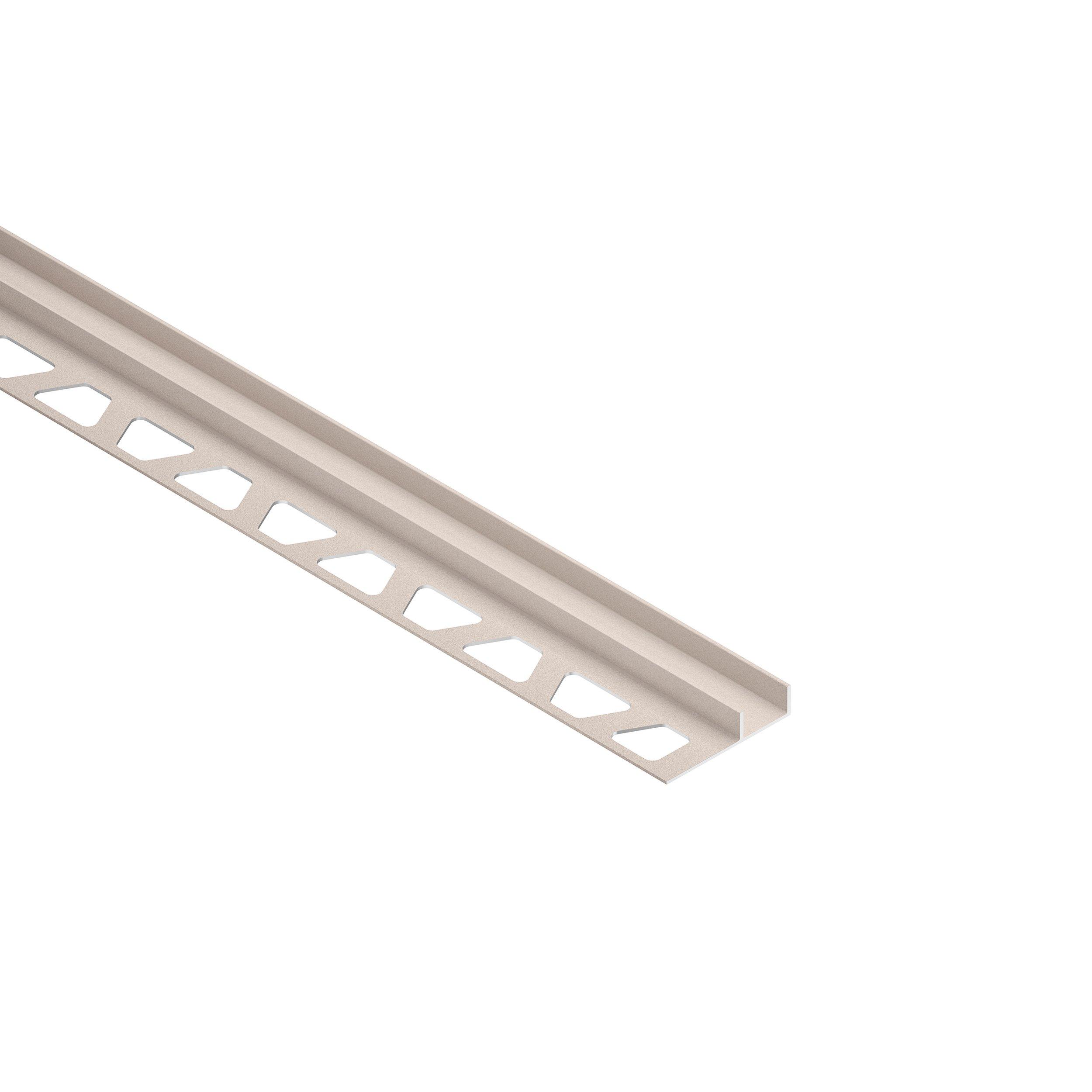 Schluter Deco-SG 5/16in. Aluminum Cream 15mm