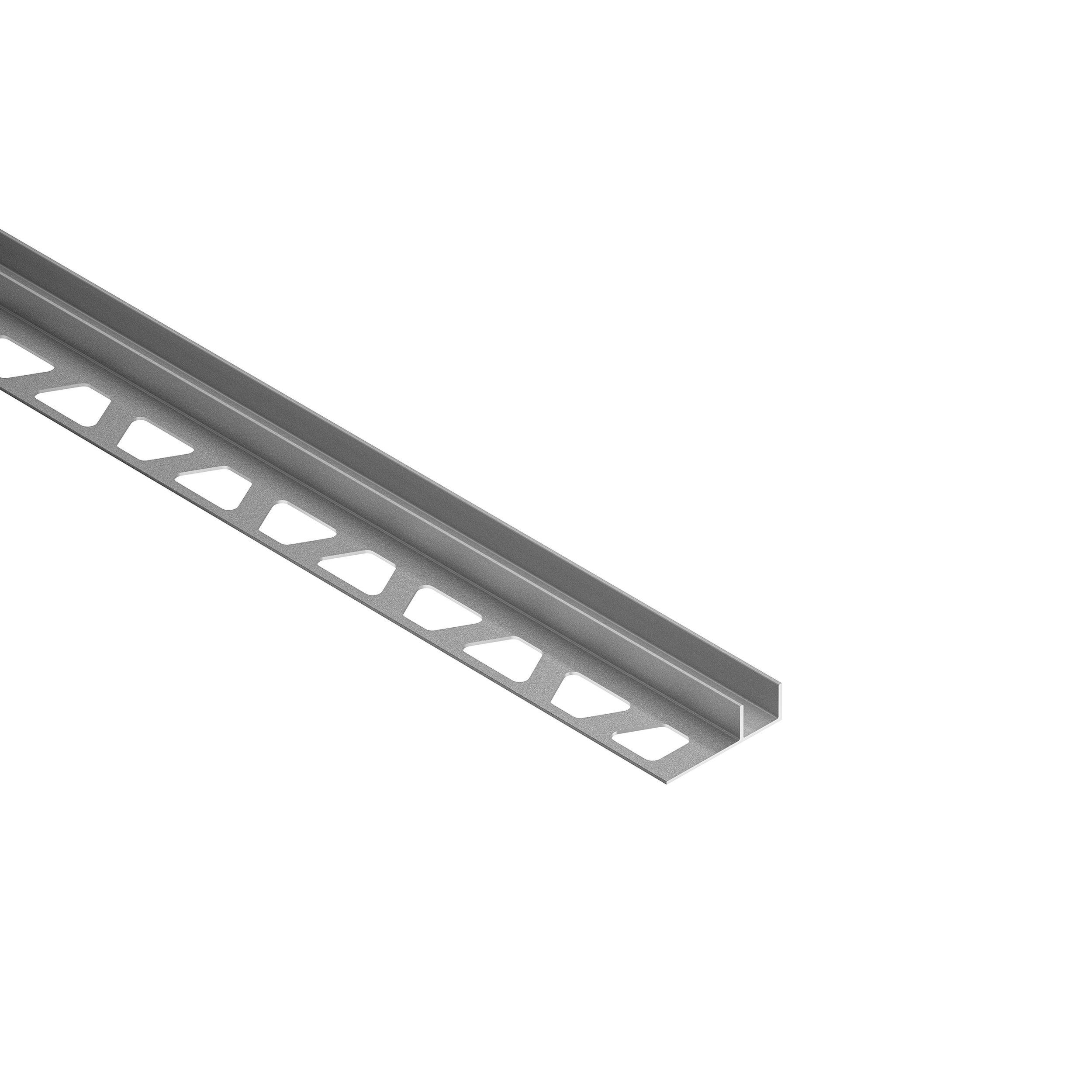 Schluter Deco-SG 3/8in. Aluminum Pewter 12mm