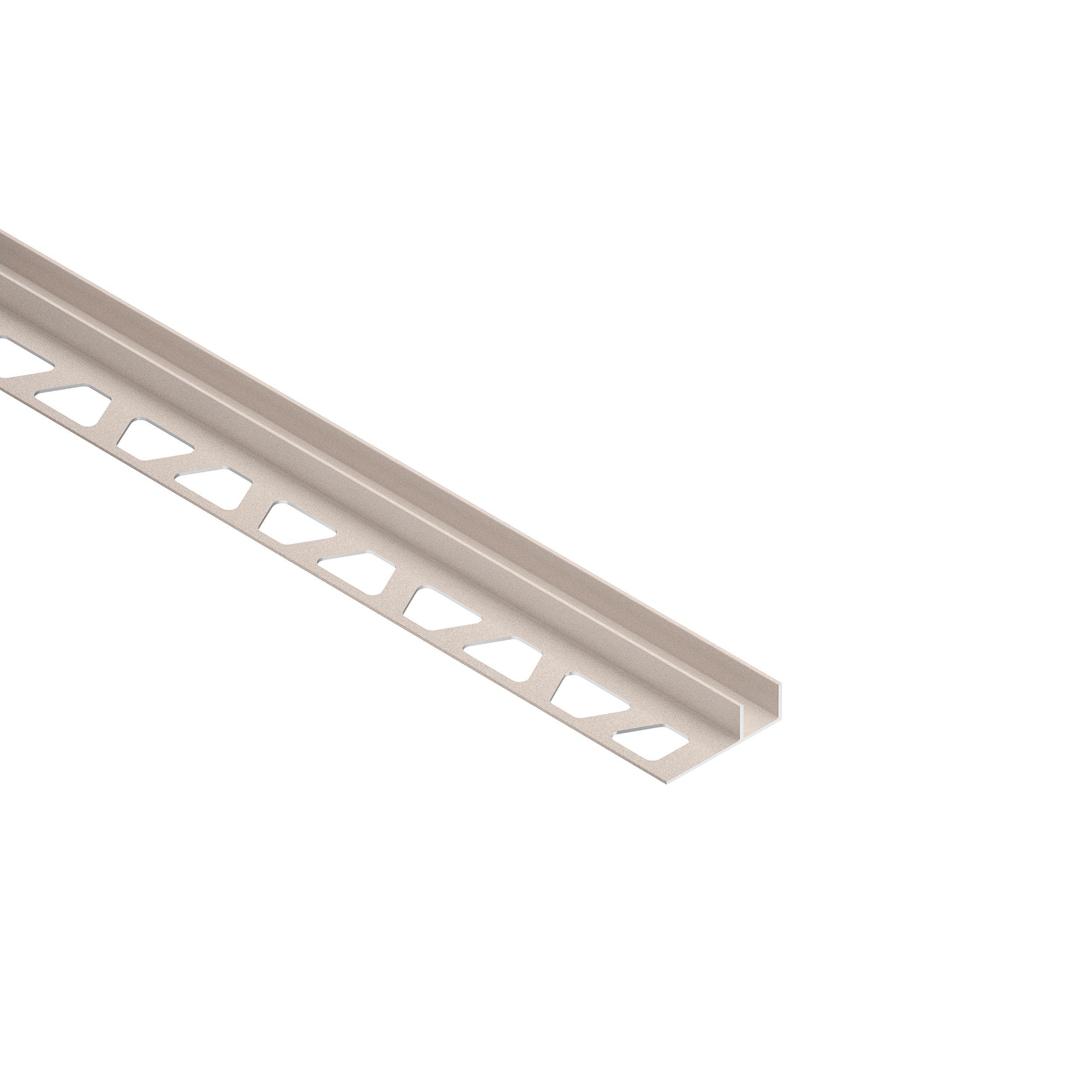 Schluter Deco-SG 3/8in. Aluminum Cream 12mm