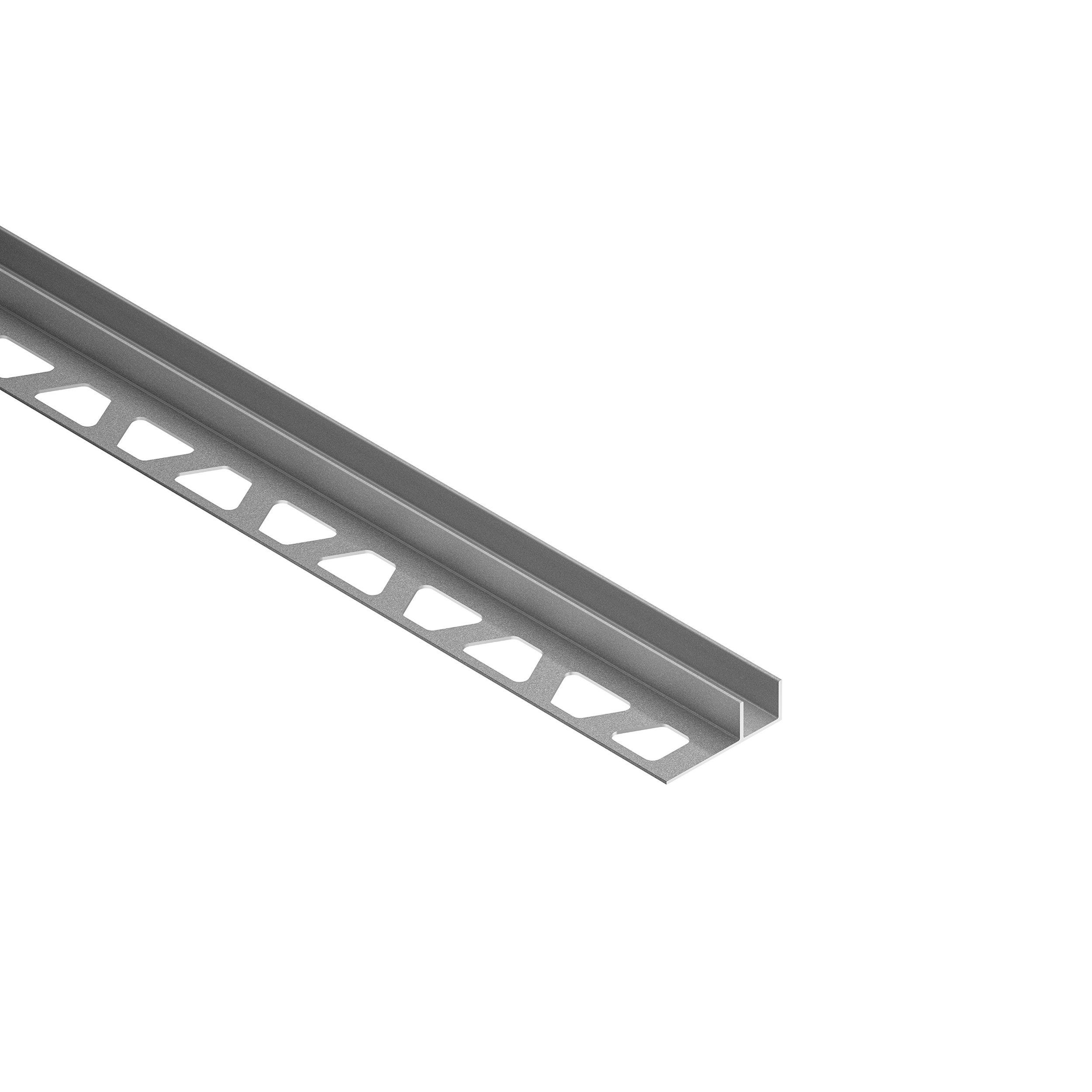 Schluter Deco-SG 7/16in. Aluminum Pewter 12mm