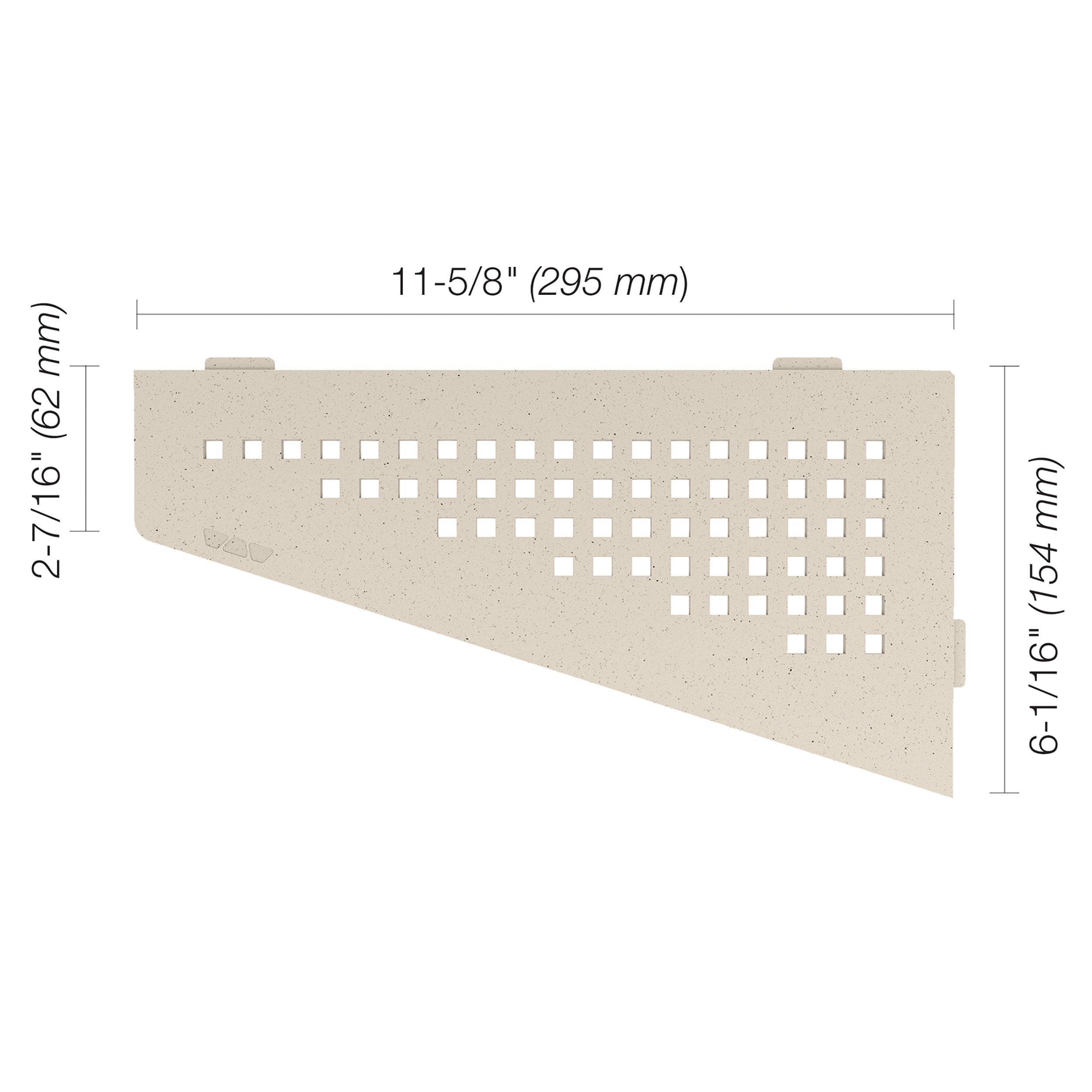 Schluter Square Quadrilateral Shelf