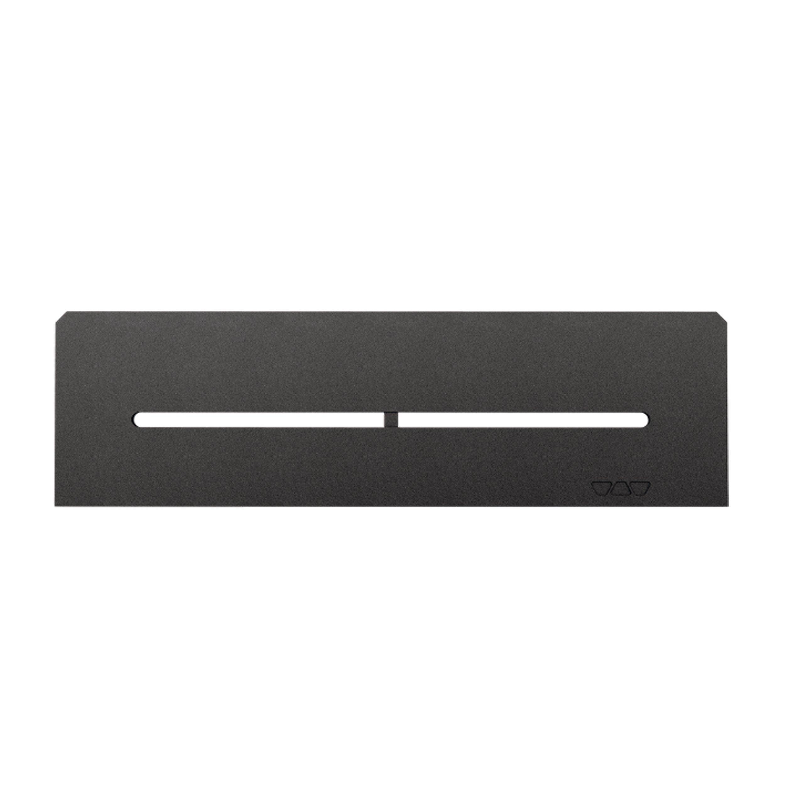 Schluter Shelf Rectangular Niche Pure Dark Anthracite