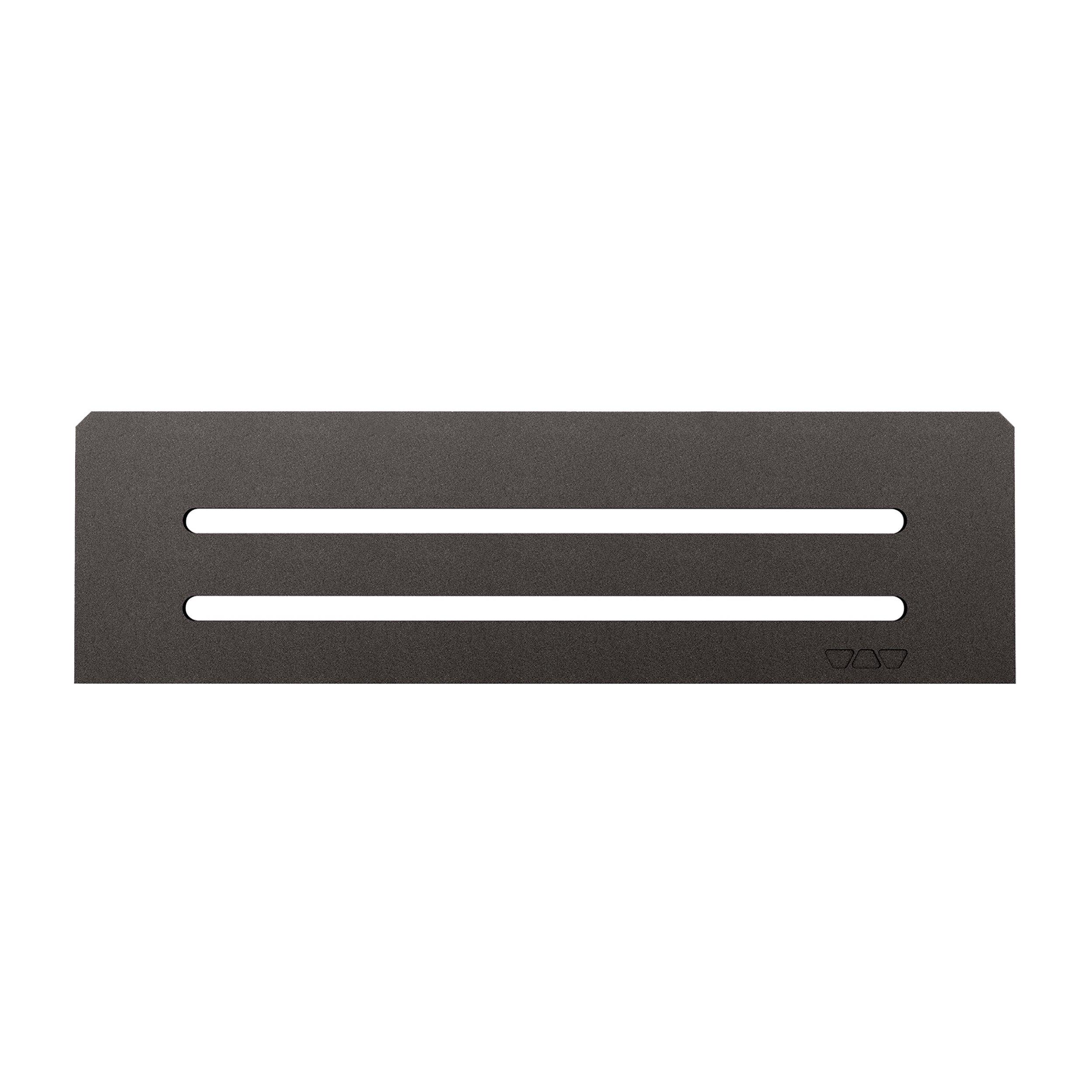 Schluter Shelf Rectangular Niche Wave Dark Anthracite