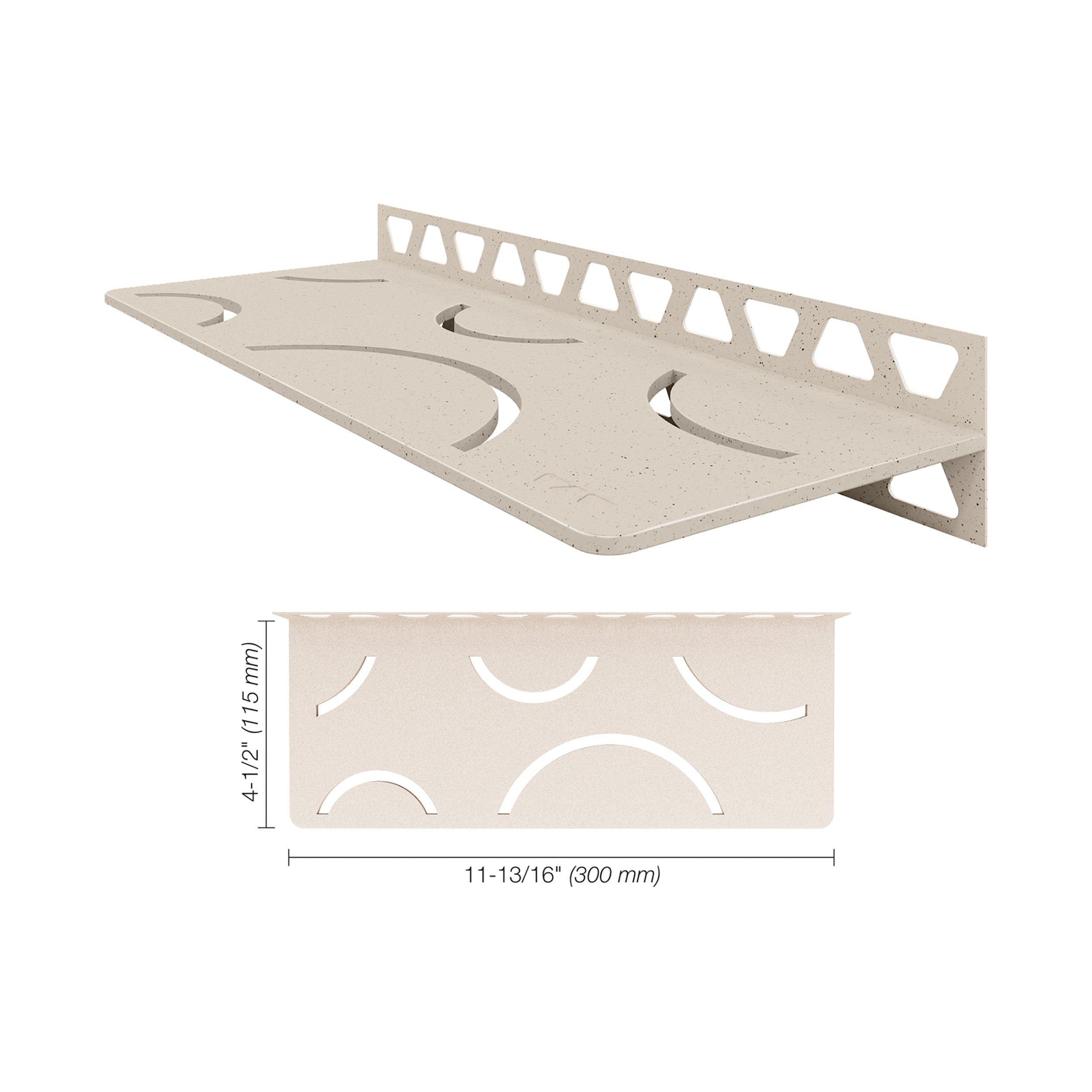 Schluter Rectangular Curve Wall Shelf