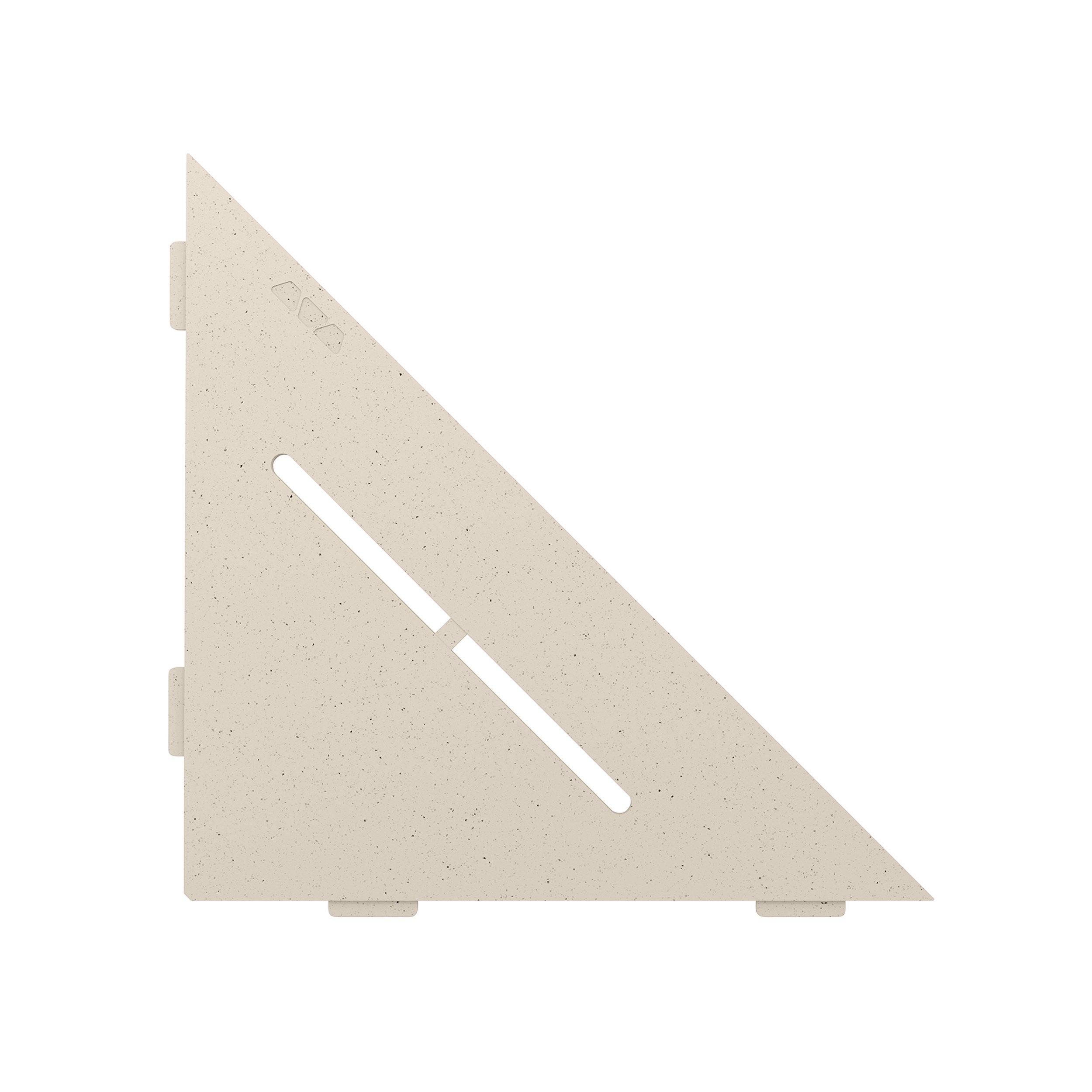 Schluter Triangular Pure Corner Shelf