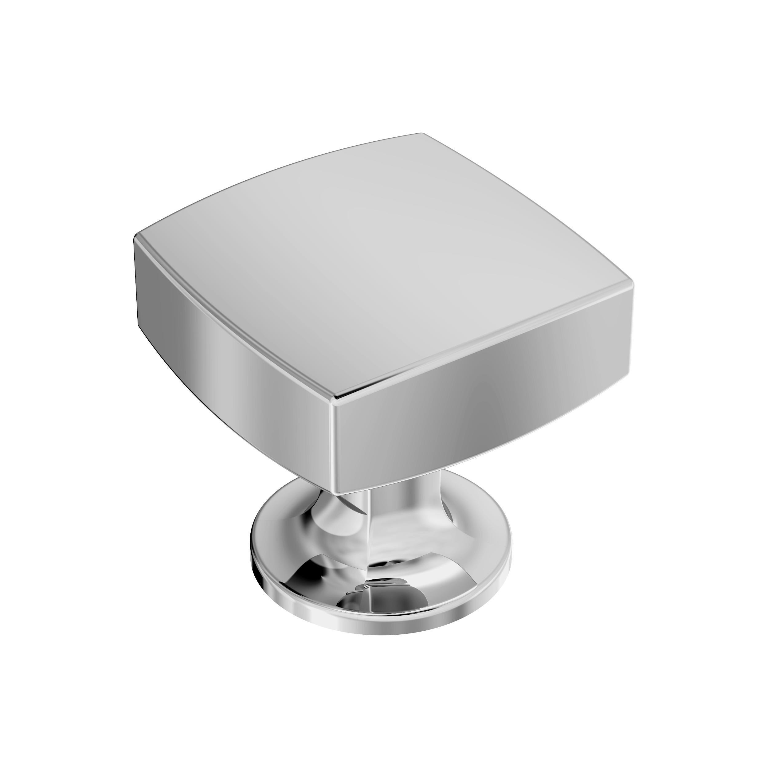 Everett 1-1/4 in. Polished Chrome Cabinet Knob