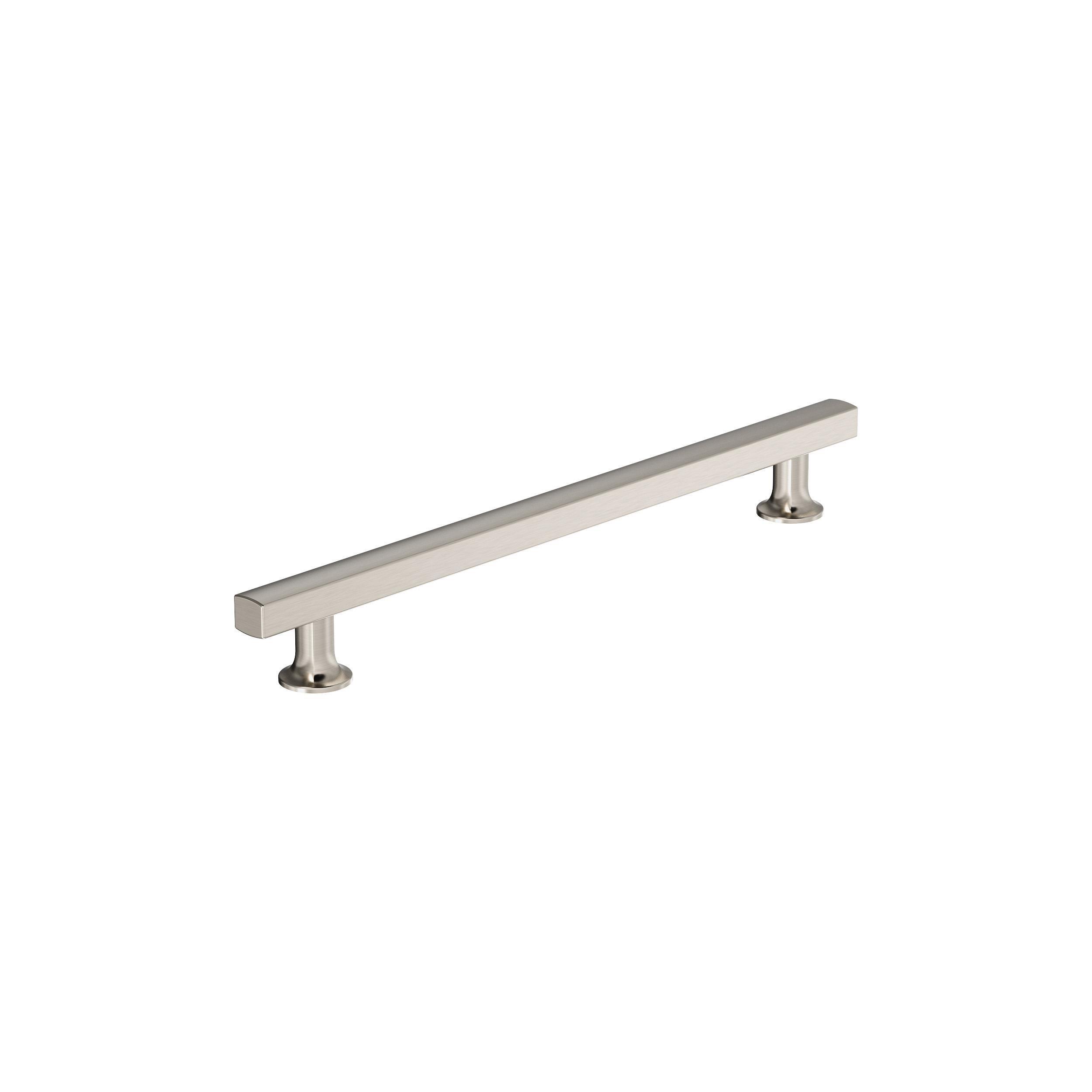 Everett 8-13/16 in. Center-to-Center Satin Nickel Cabinet Pull