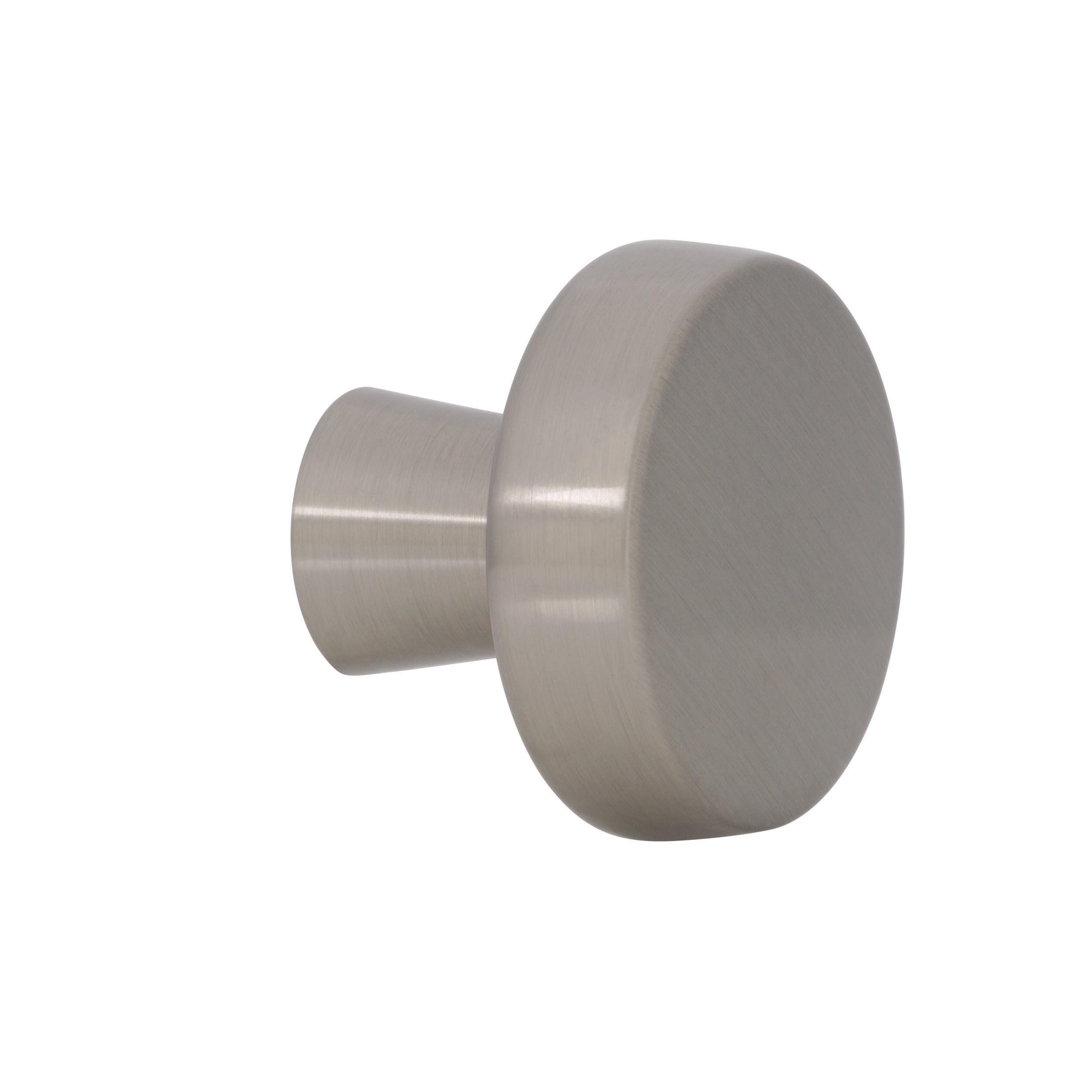 Blackrock 1-5/16 in. Satin Nickel Cabinet Knob