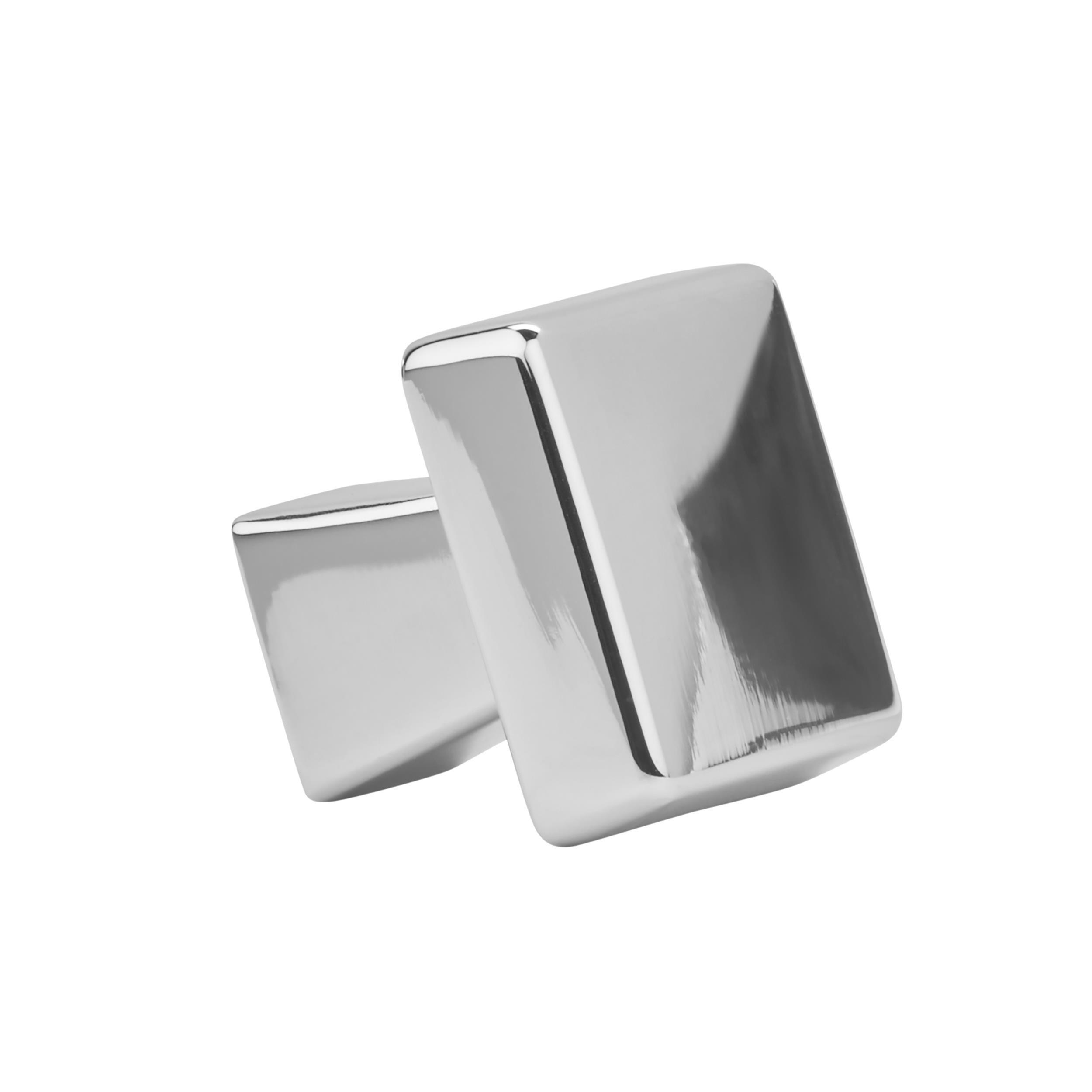 Blackrock 1-3/16 in. Polished Chrome Cabinet Knob