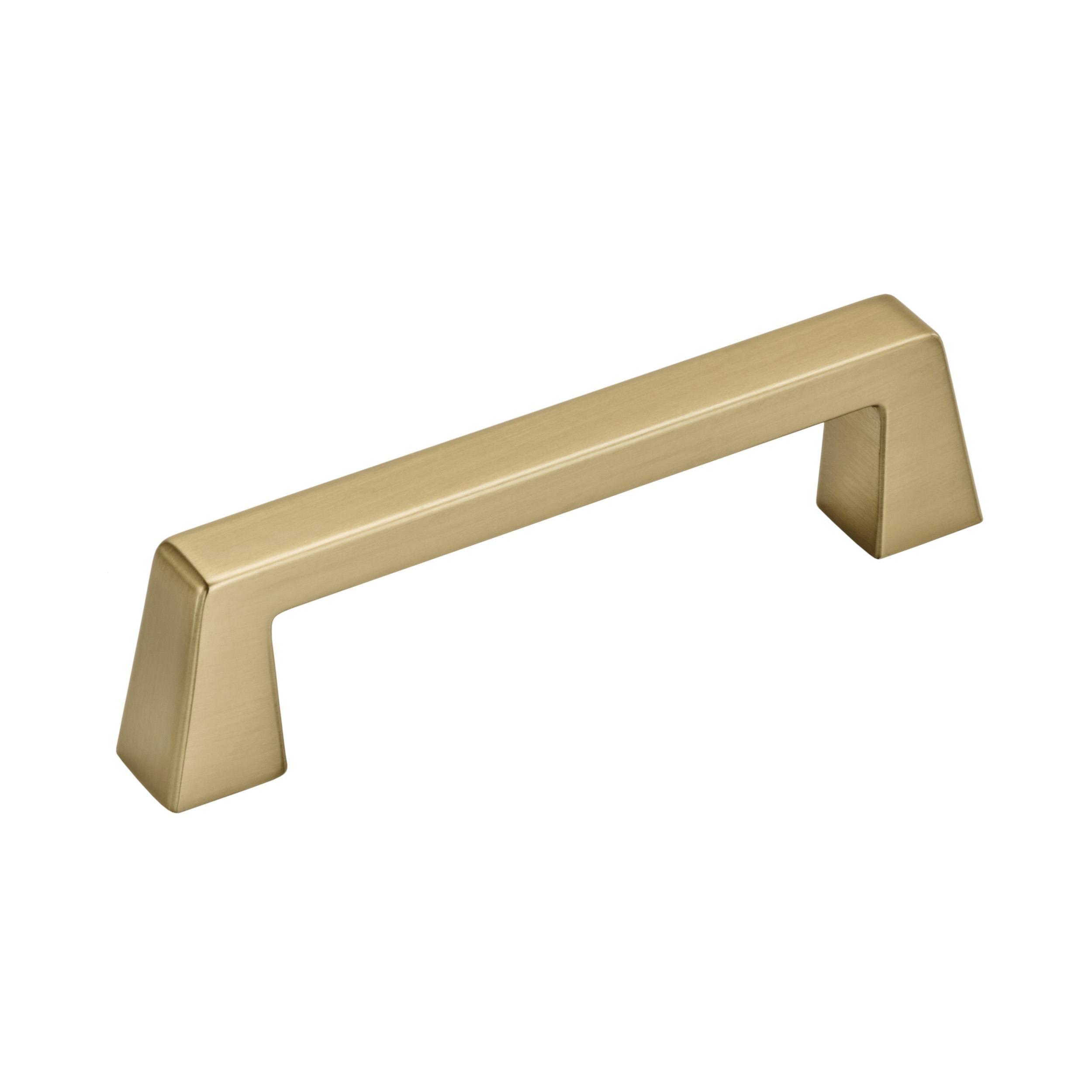 Blackrock 3-3/4 in. Center-to-Center Champagne Bronze Cabinet Pull