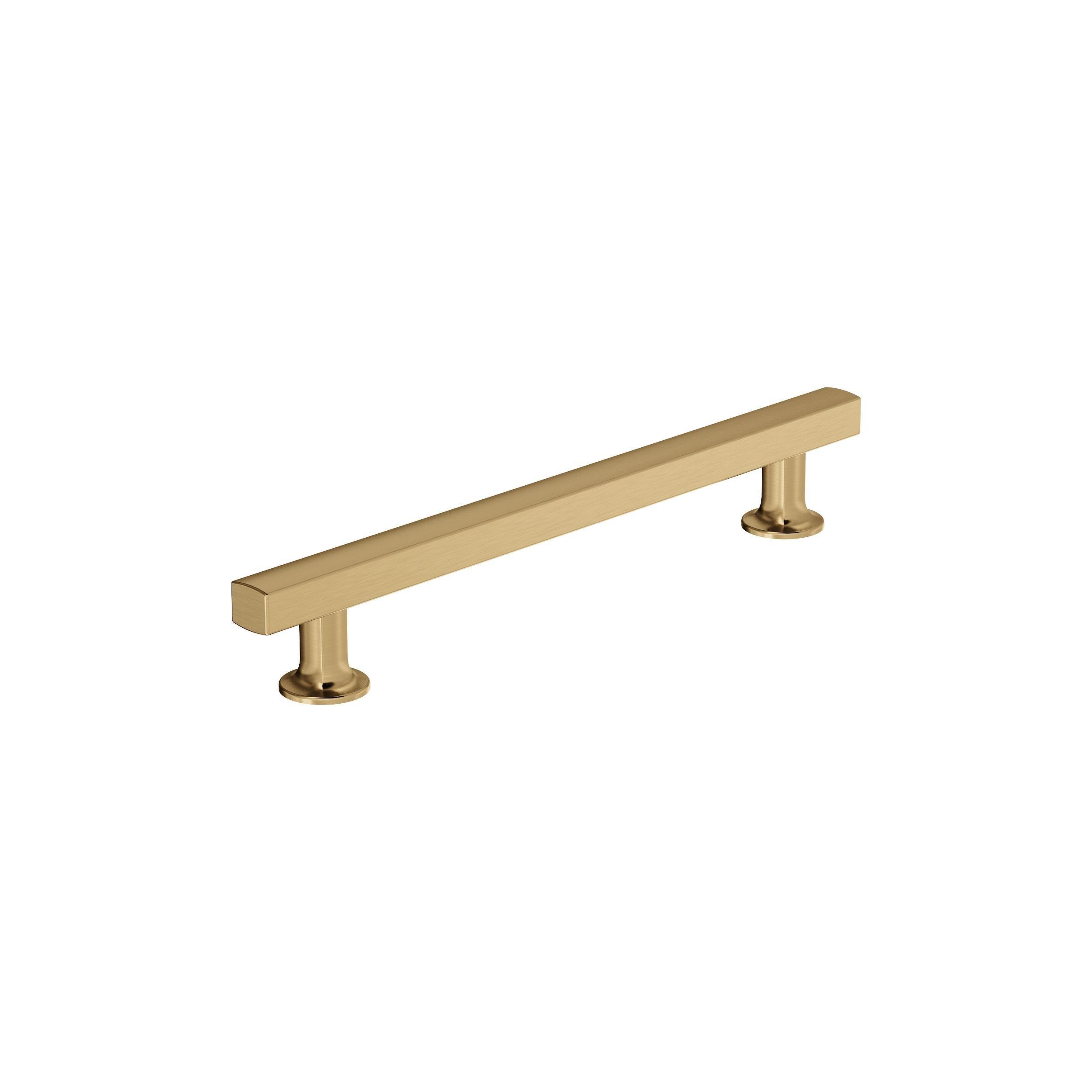 Everett 6-5/16 in. Center-to-Center Champagne Bronze Cabinet Pull