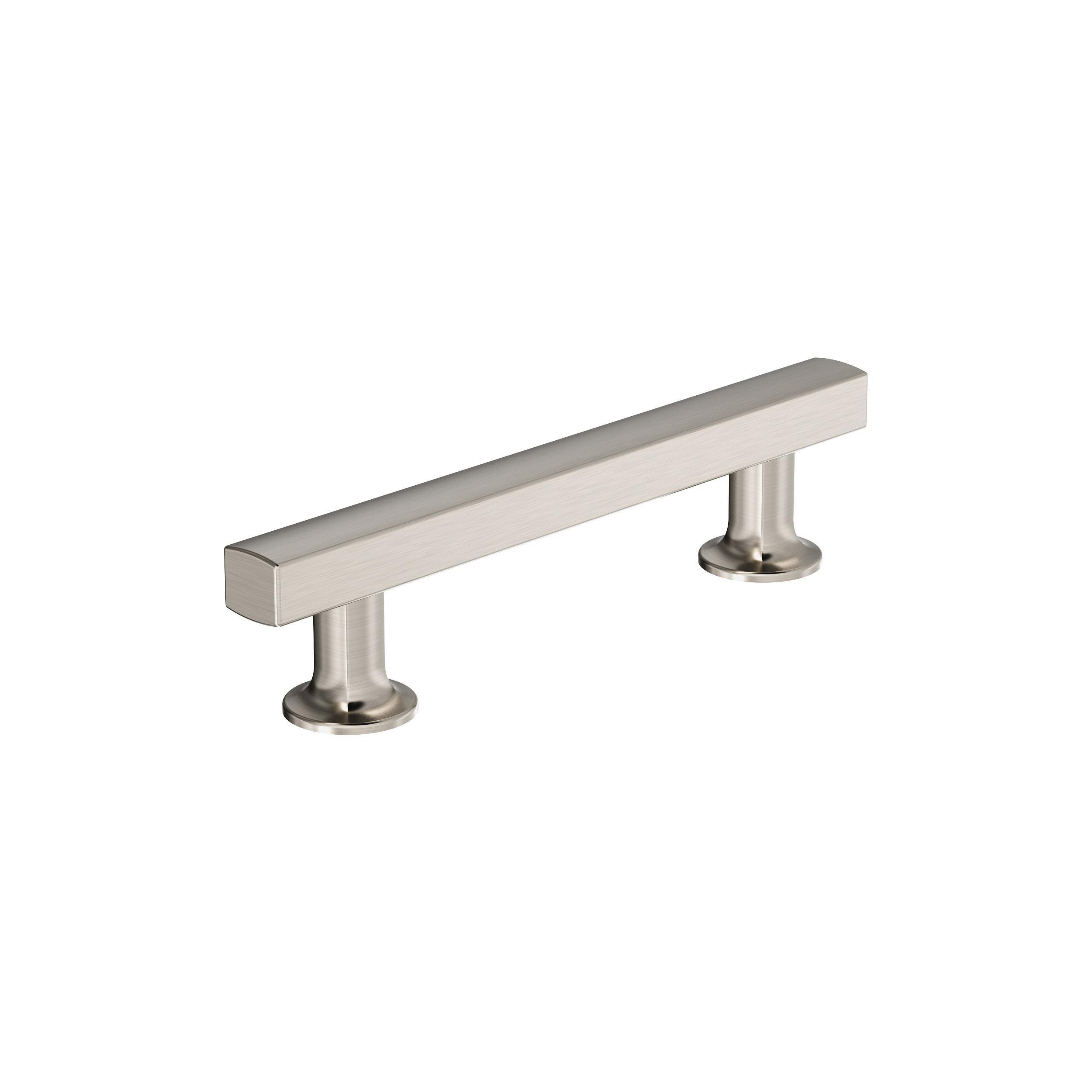Everett 3-3/4 in. Center-to-Center Satin Nickel Cabinet Pull
