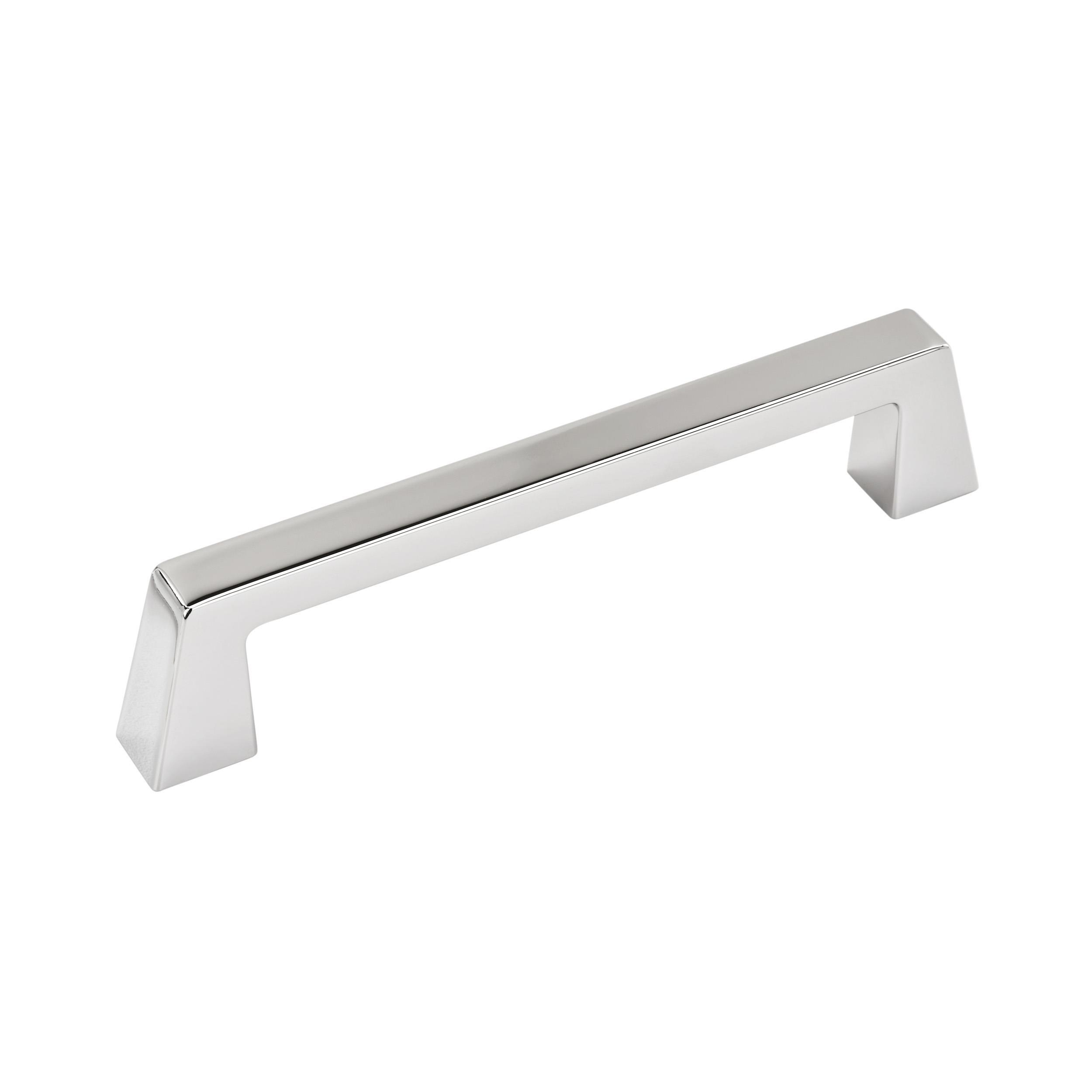 Blackrock 5-1/16 in. Center-to-Center Polished Chrome Cabinet Pull