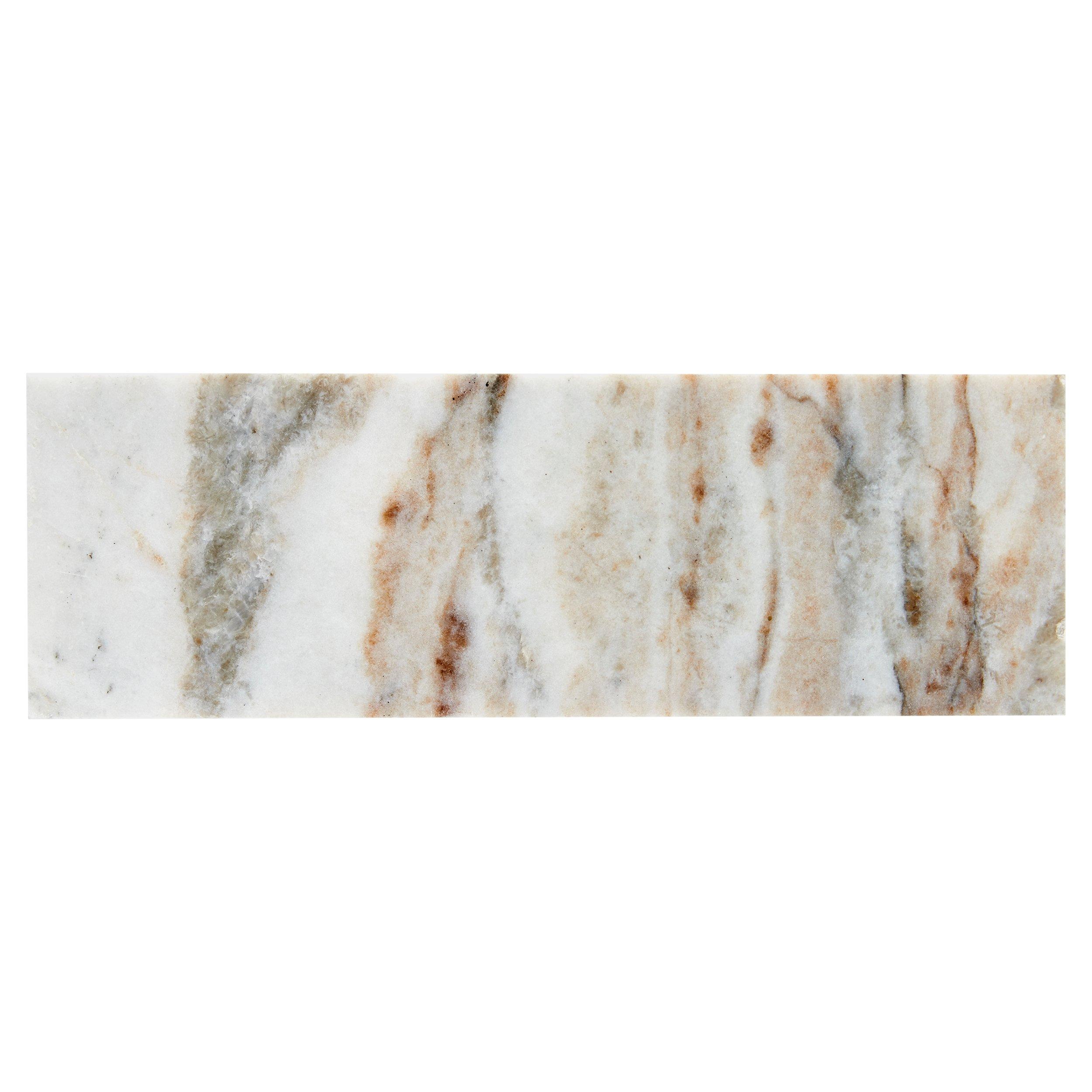 Bianco Orion Polished Marble Tile