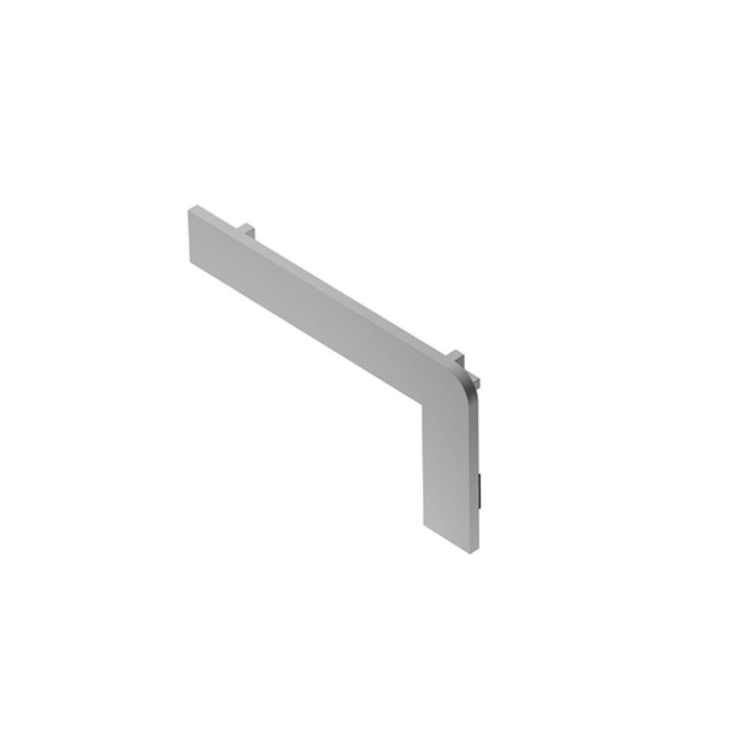 Schluter Trep-V 2-3/8in. Light Gray End Cap