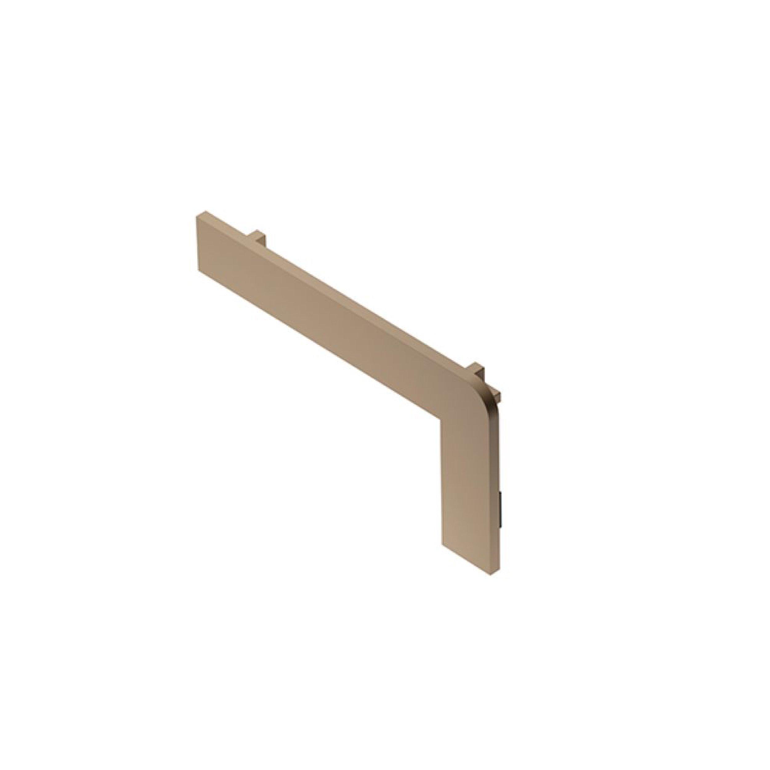 Schluter Trep-V 2-3/8in. Light Beige End Cap