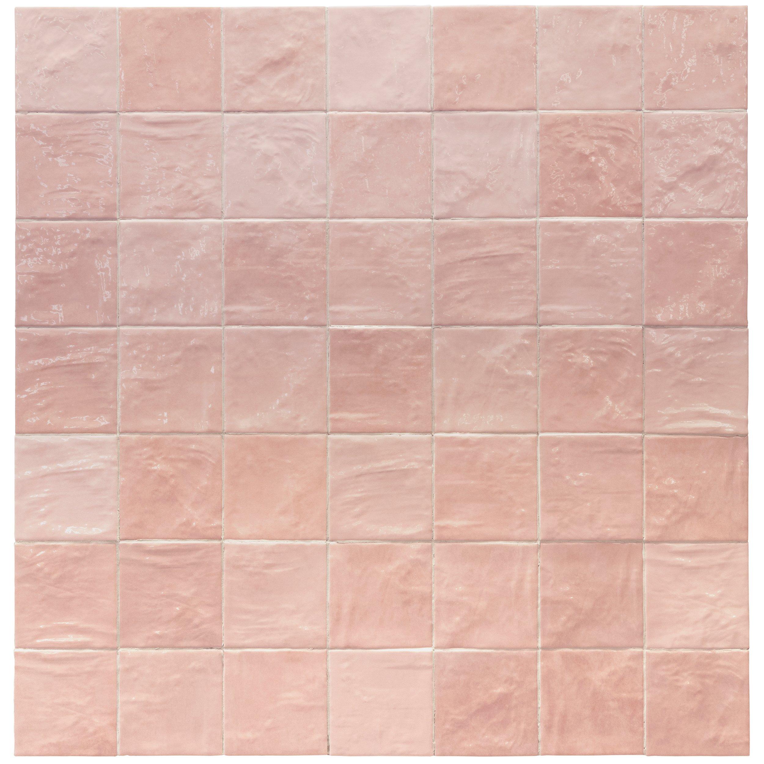Zellige Peony Ceramic Tile