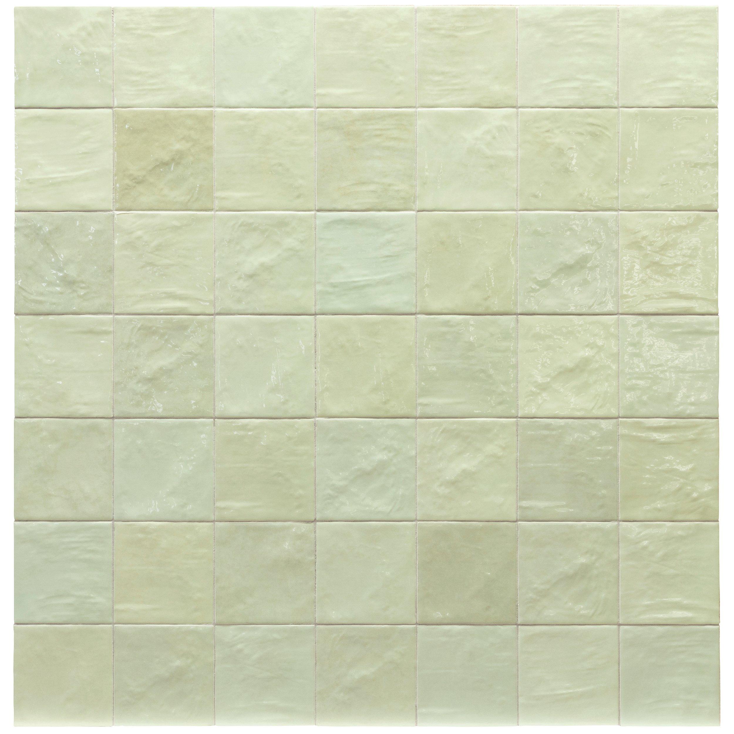 Zellige Pistachio Ceramic Tile