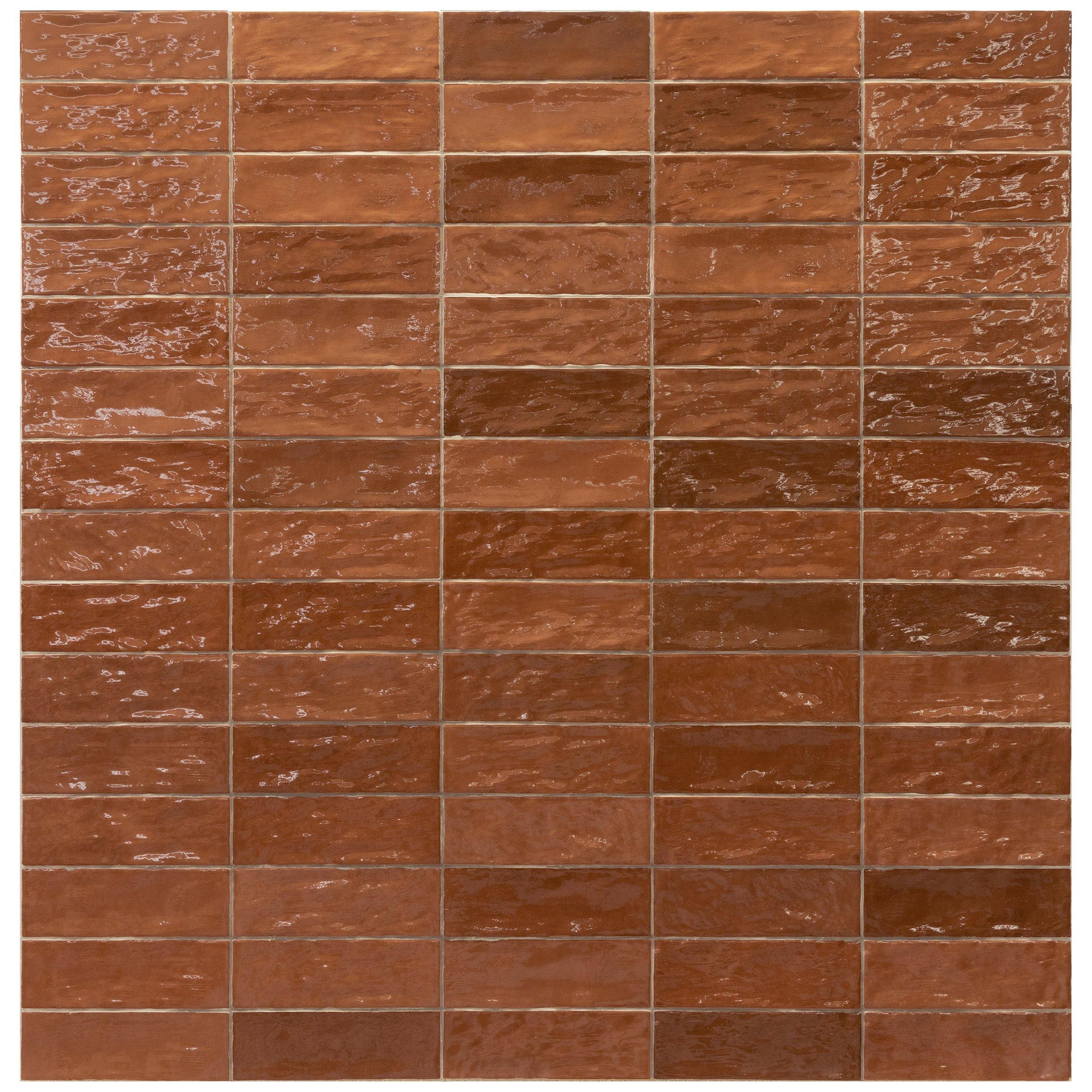 Zellige Burnt Sienna Ceramic