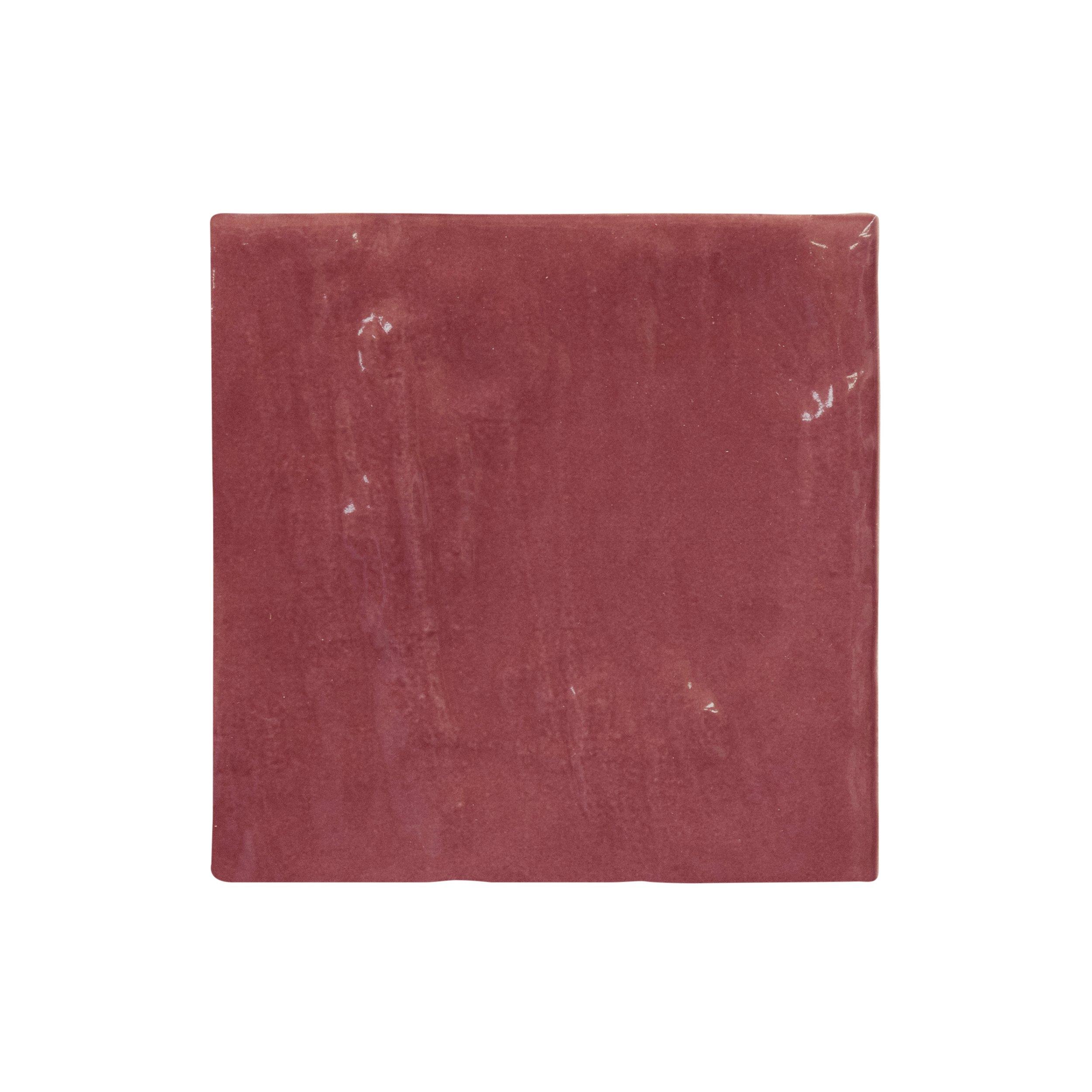 Zellige Bordeaux Ceramic Tile