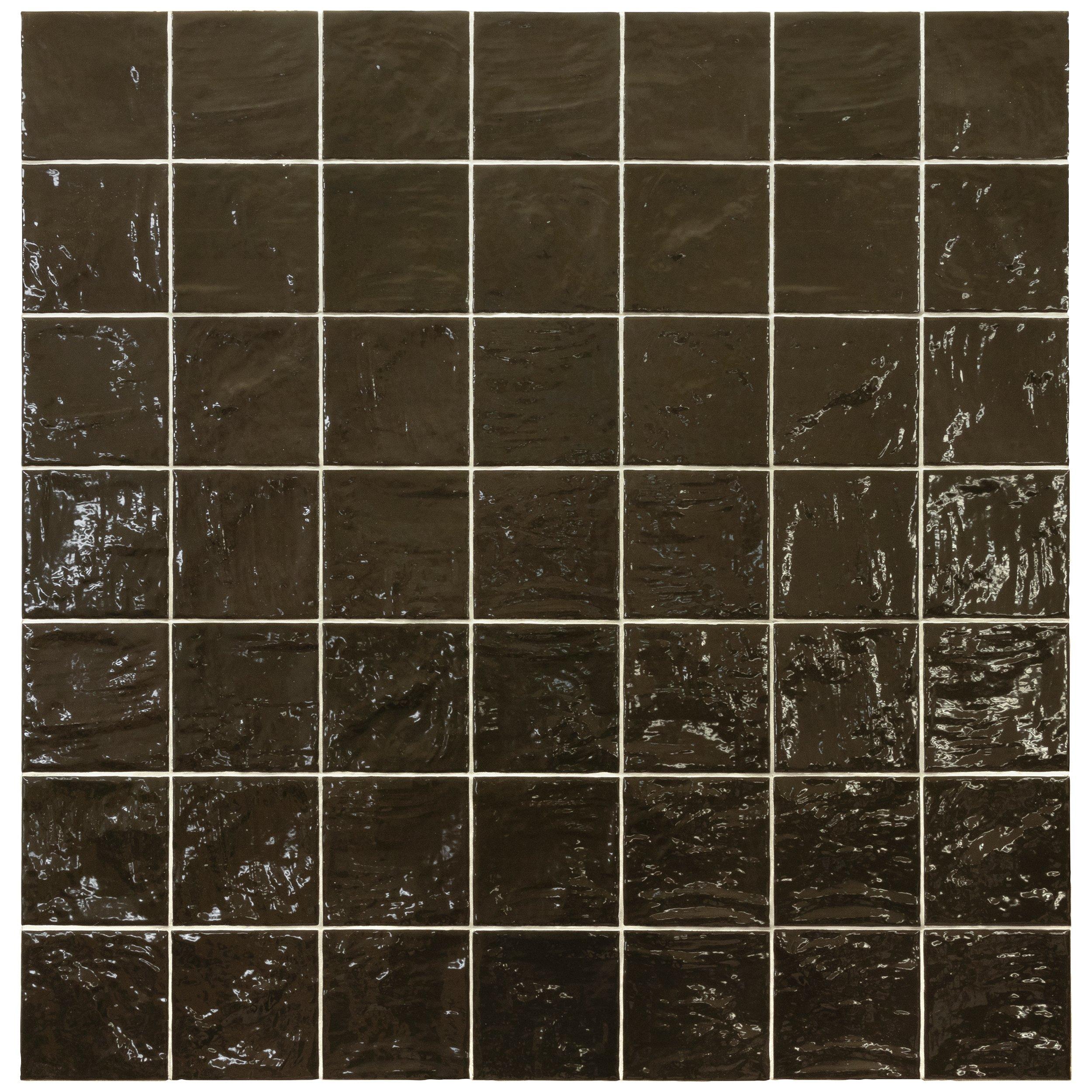 Zellige Cocoa Ceramic Tile